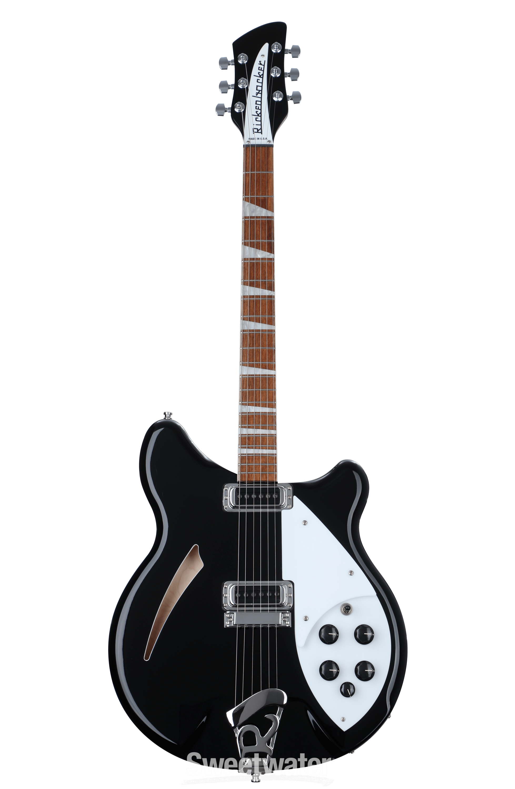 Rickenbacker 360 Thinline Electric Guitar - Jetglo