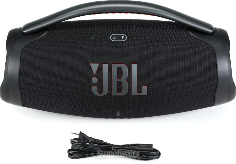 JBL Boombox 3 Black Portable Bluetooth Speaker - JBLBOOMBOX3BLKAM