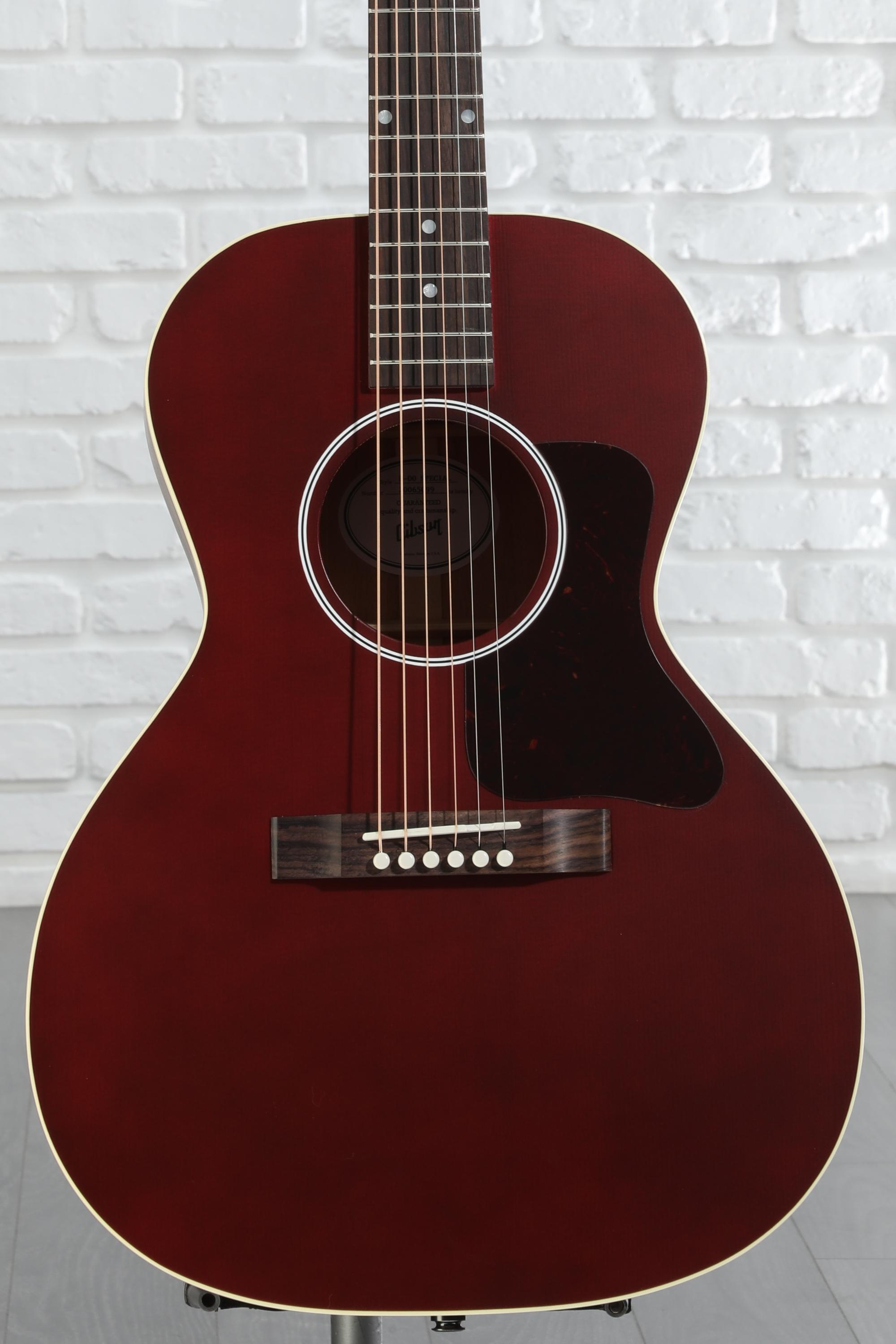 ギター Special ! Wasser held guitar/Gibson l-00 Gibson Acoustic L-00 Special Acoustic-electric Guitar - Wine