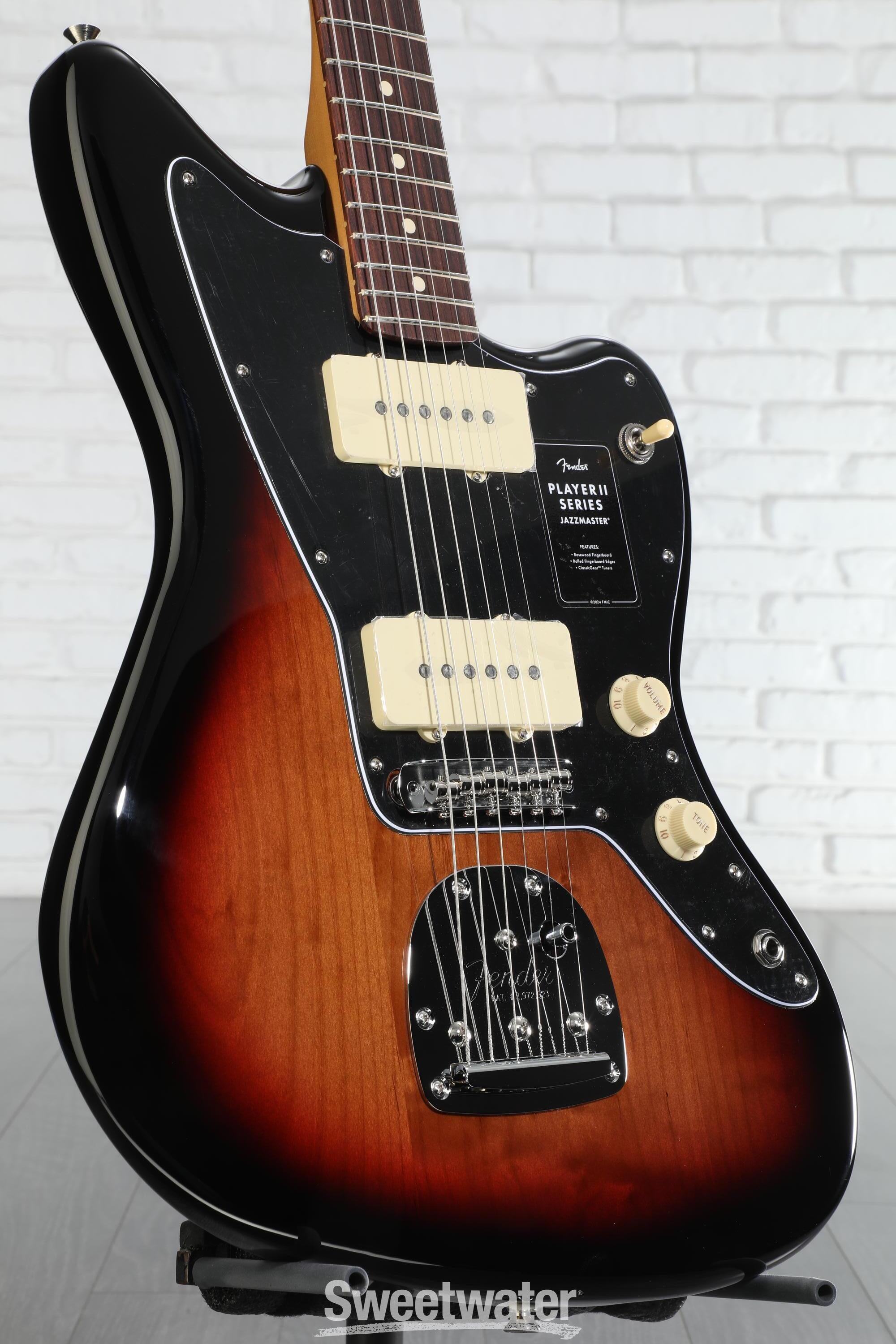 Fender Player II Jazzmaster Electric Guitar - 3-color Sunburst