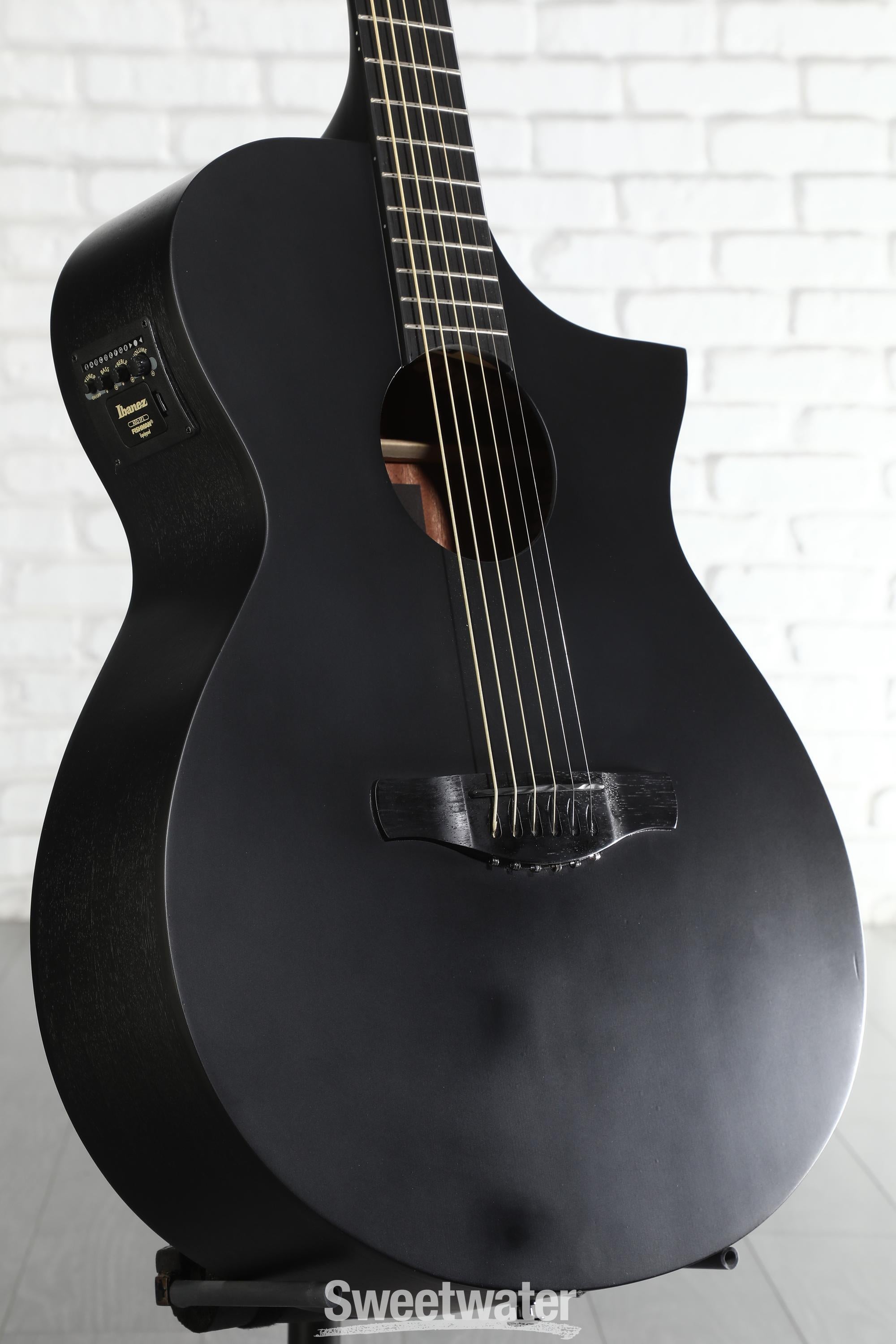 Photo of Ibanez AEWC621 Acoustic-electric Guitar - Black Out