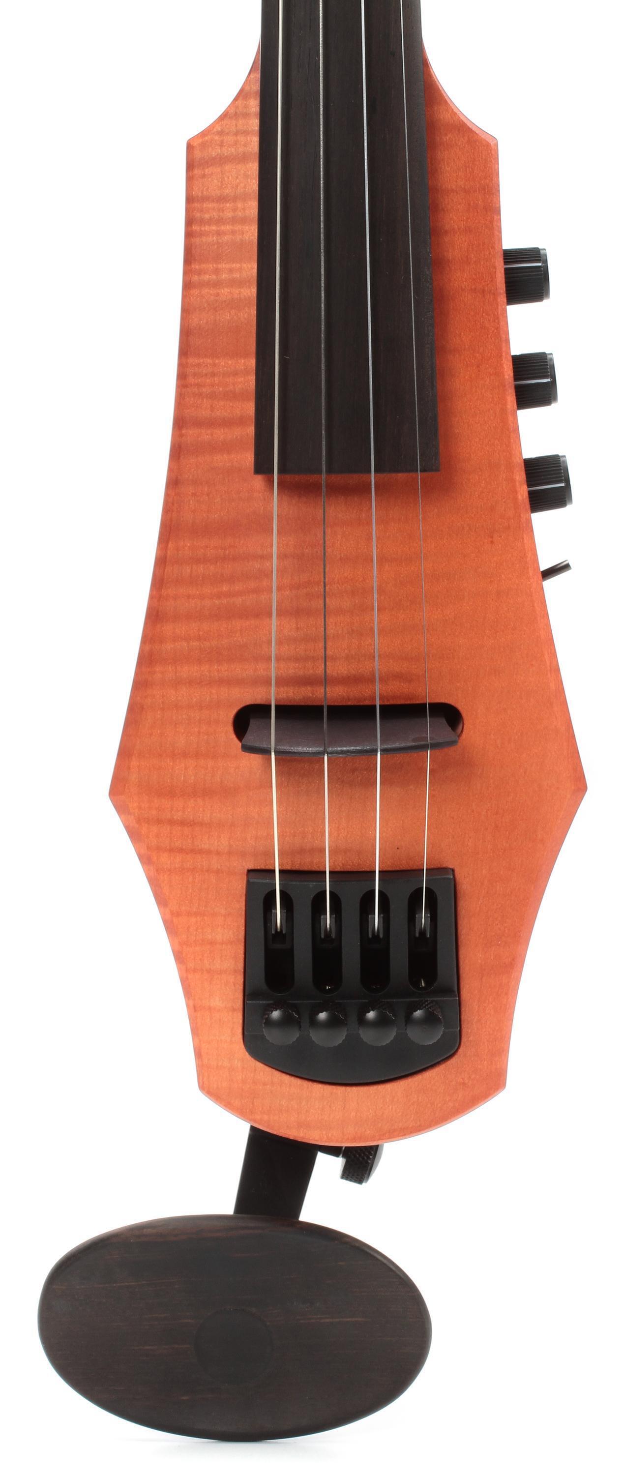 NS Design CR4 Violin 4string Electric Violin Amber Sweetwater