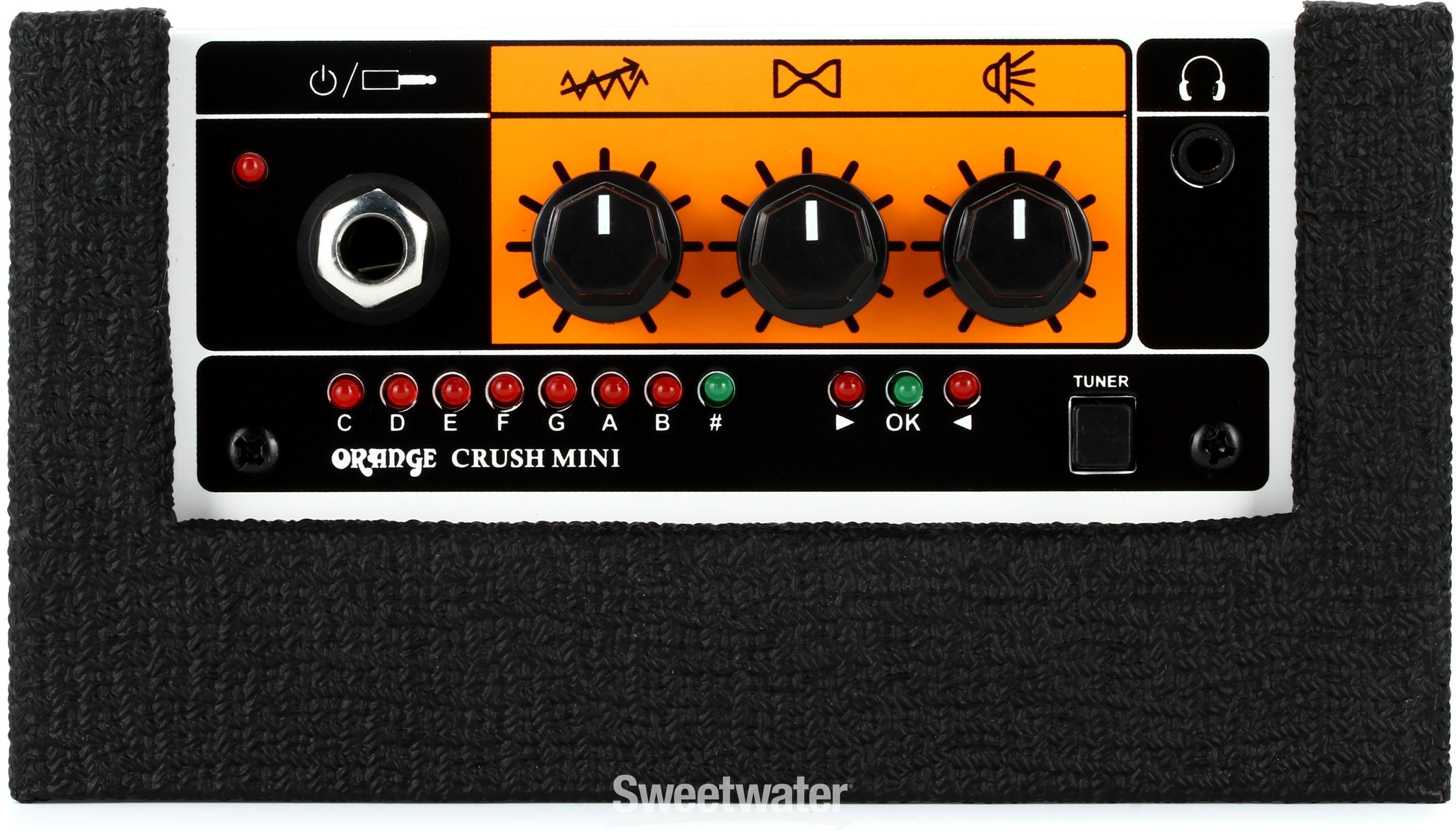 Orange Crush Mini 3-watt Micro Amp - Black Reviews | Sweetwater