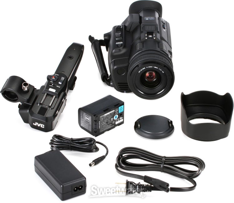 JVC GY-HM250U 4K Cam Handheld Camcorder with 12x Lens Sweetwater