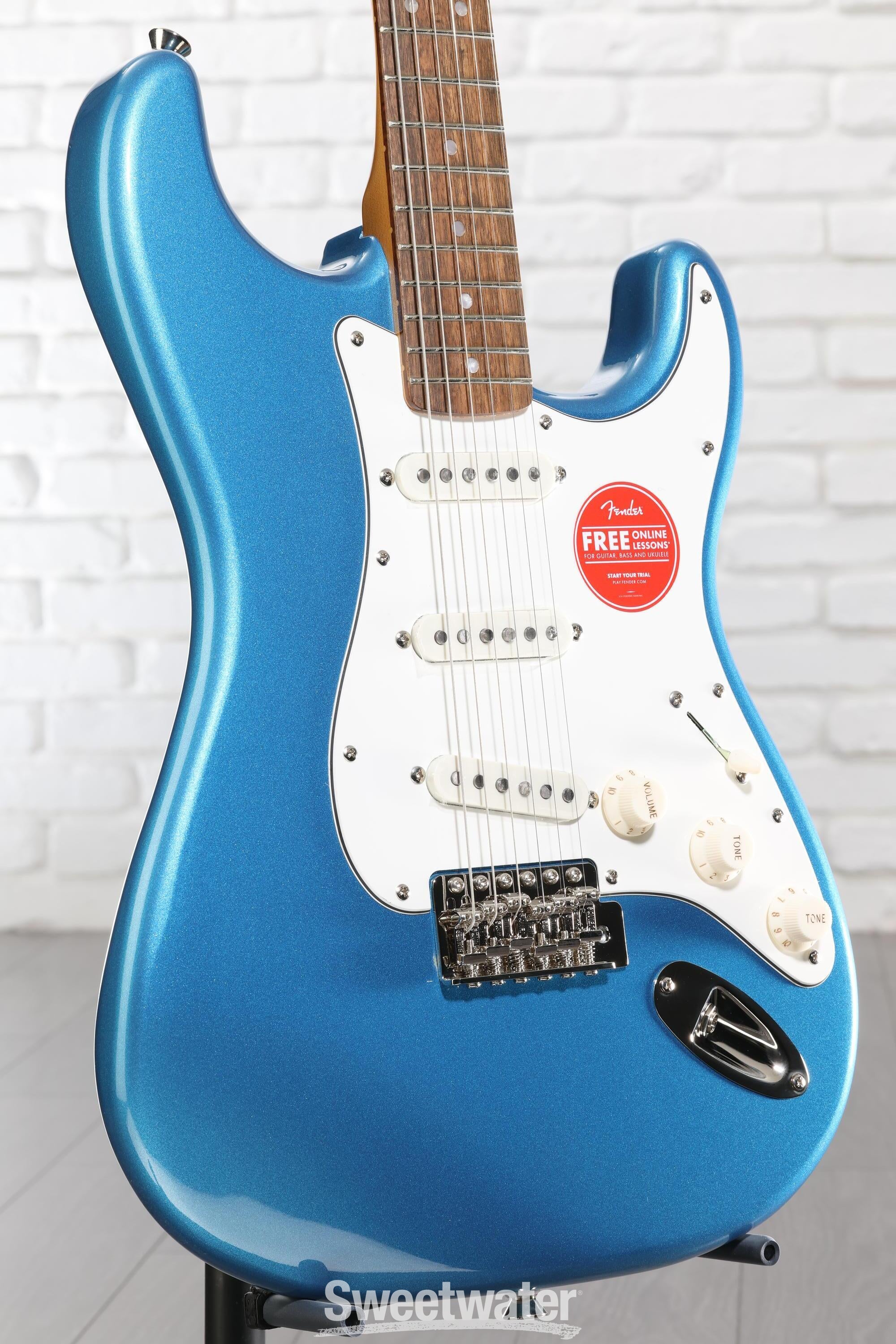 Squier Classic Vibe '60s Stratocaster - Lake Placid Blue | Sweetwater