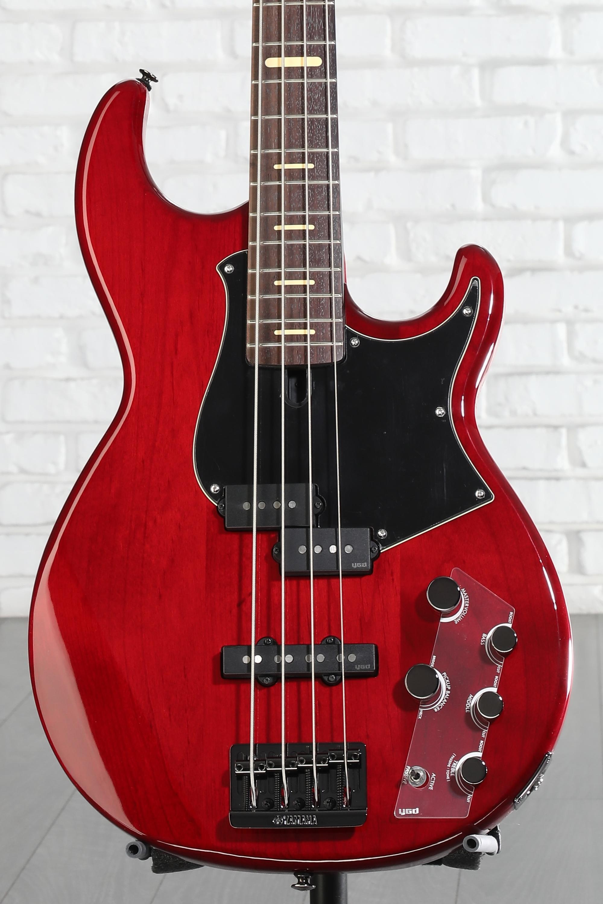 Yamaha BB734A 4-string Bass Guitar - Fired Red | Sweetwater