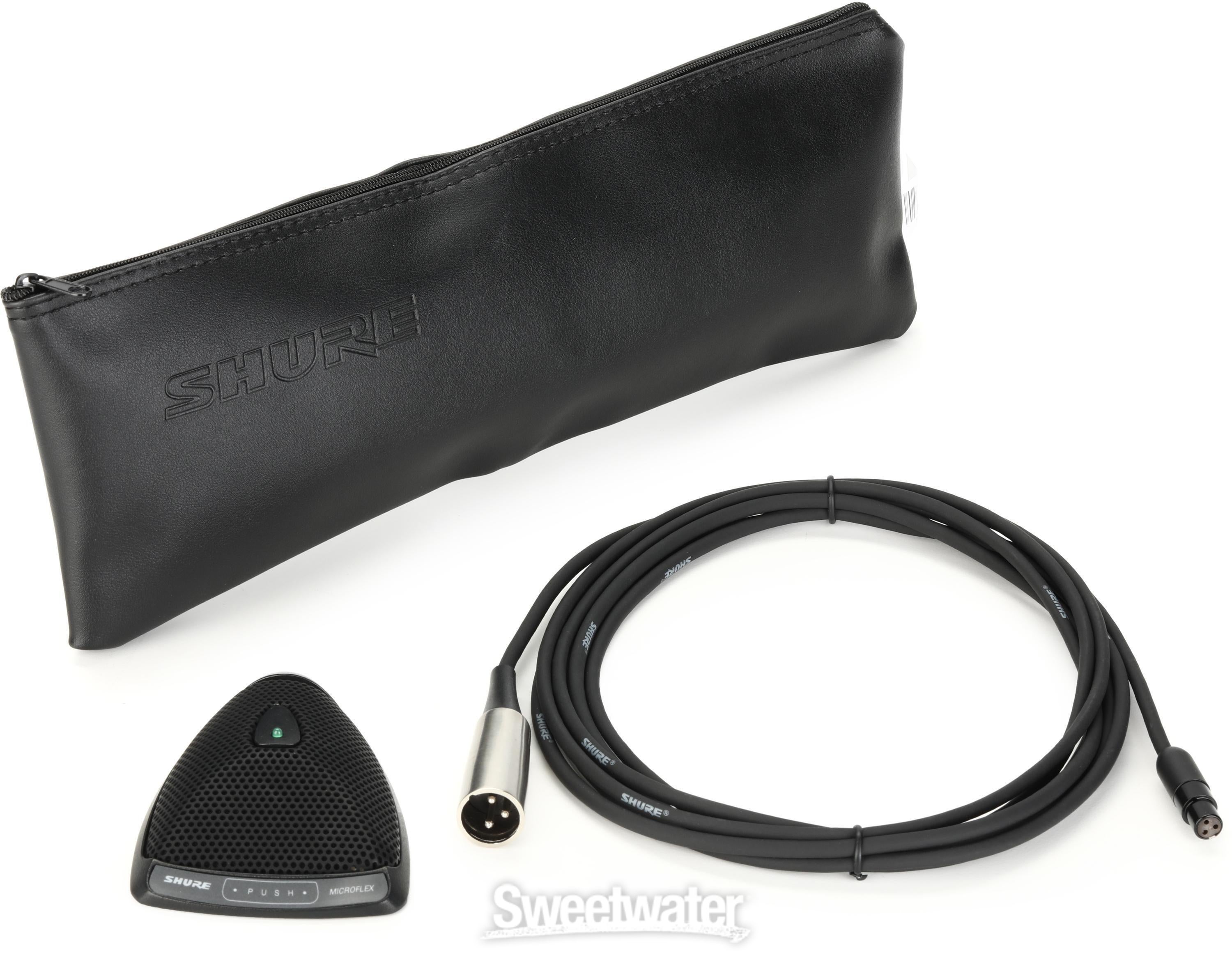 Shure MX393/S Microflex Supercardioid Boundary Microphone