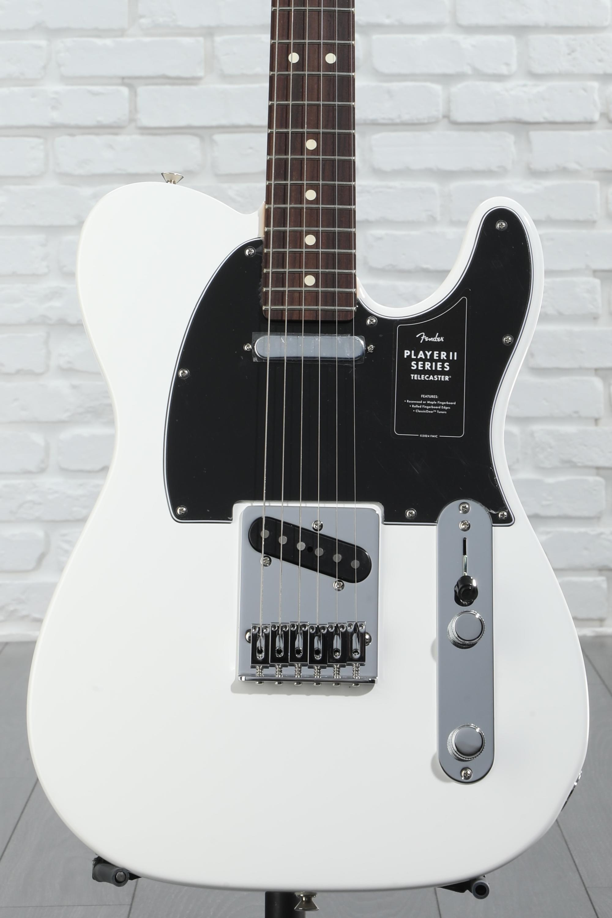 割引発見 Player Fender II White Polar - Guitar Electric Telecaster ギター