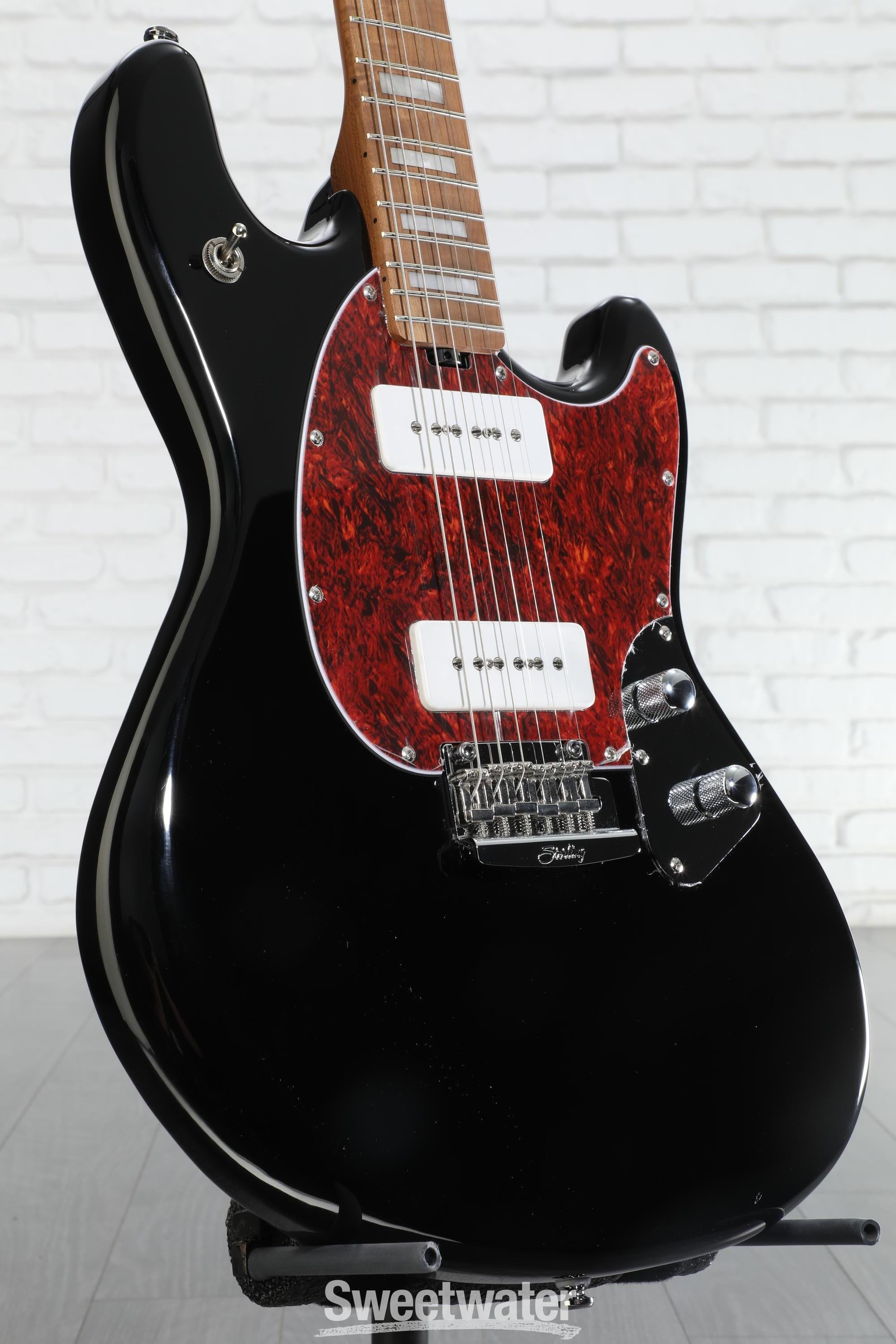 【超美品】sterling by musicman stingray 7_Body_Left_Front_NA-