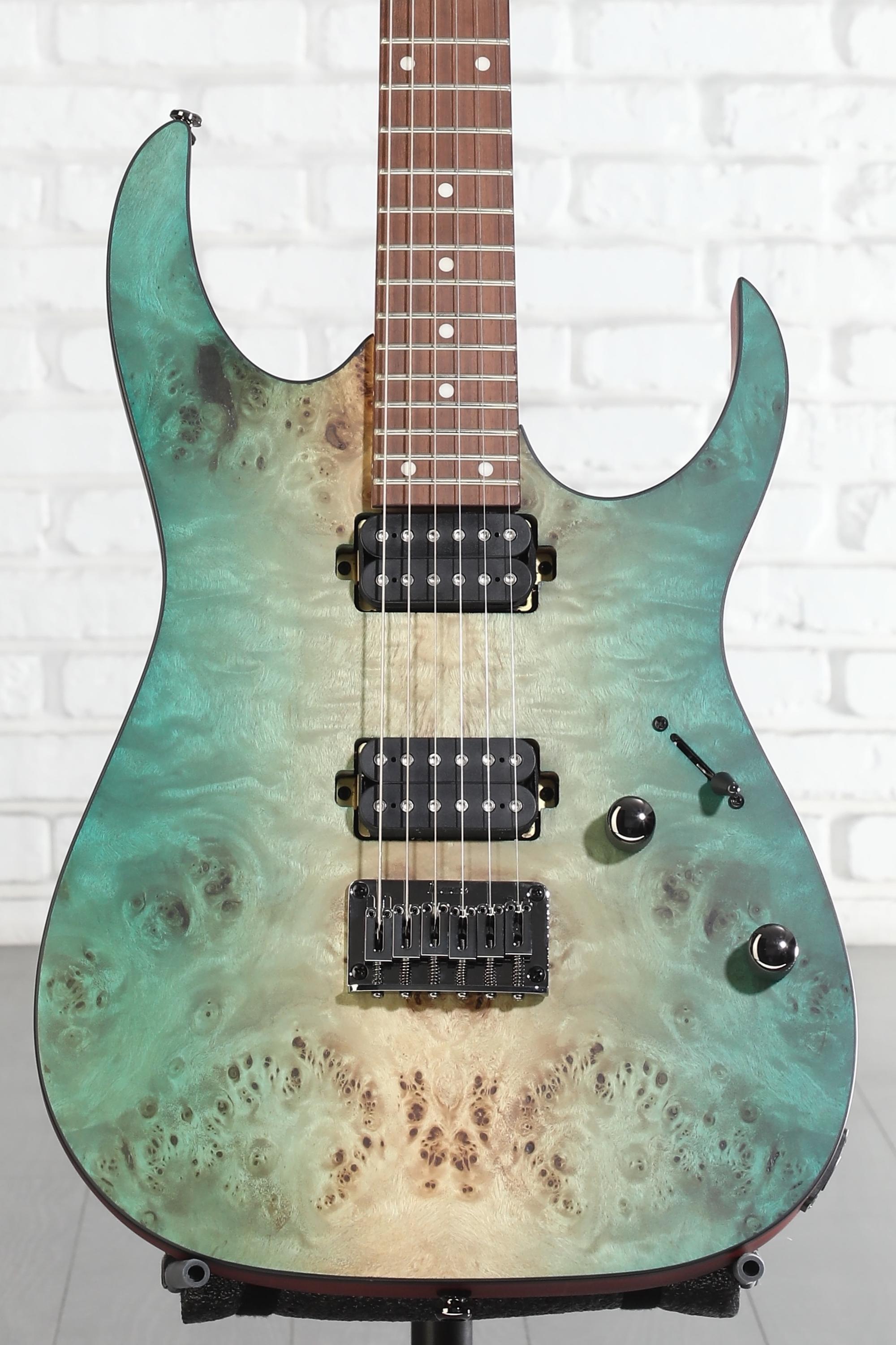Ibanez Standard RG421PB Electric Guitar - Caribbean Shoreline Flat