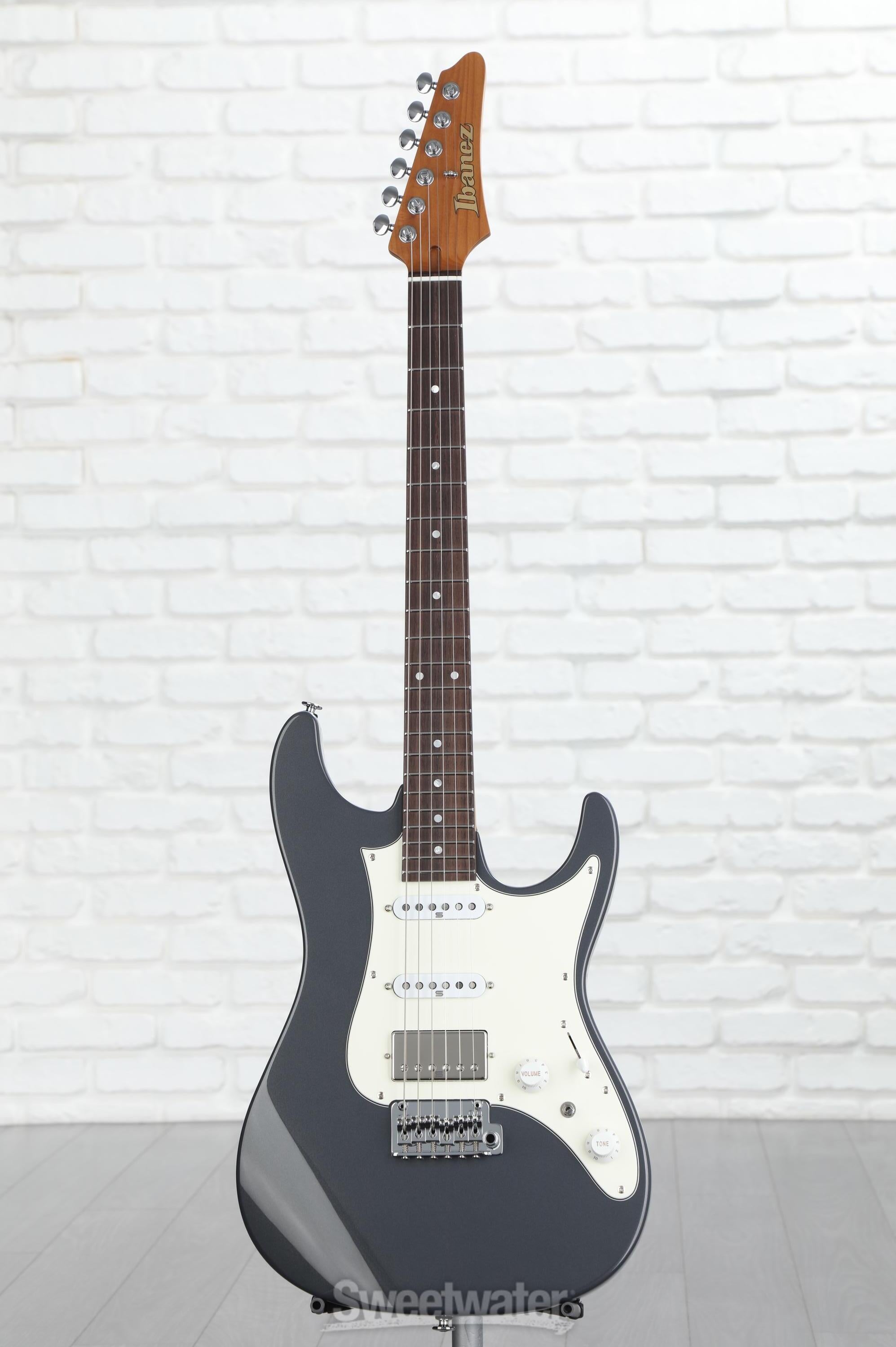 Ibanez Prestige AZ2204NW Electric Guitar - Gray Metallic | Sweetwater