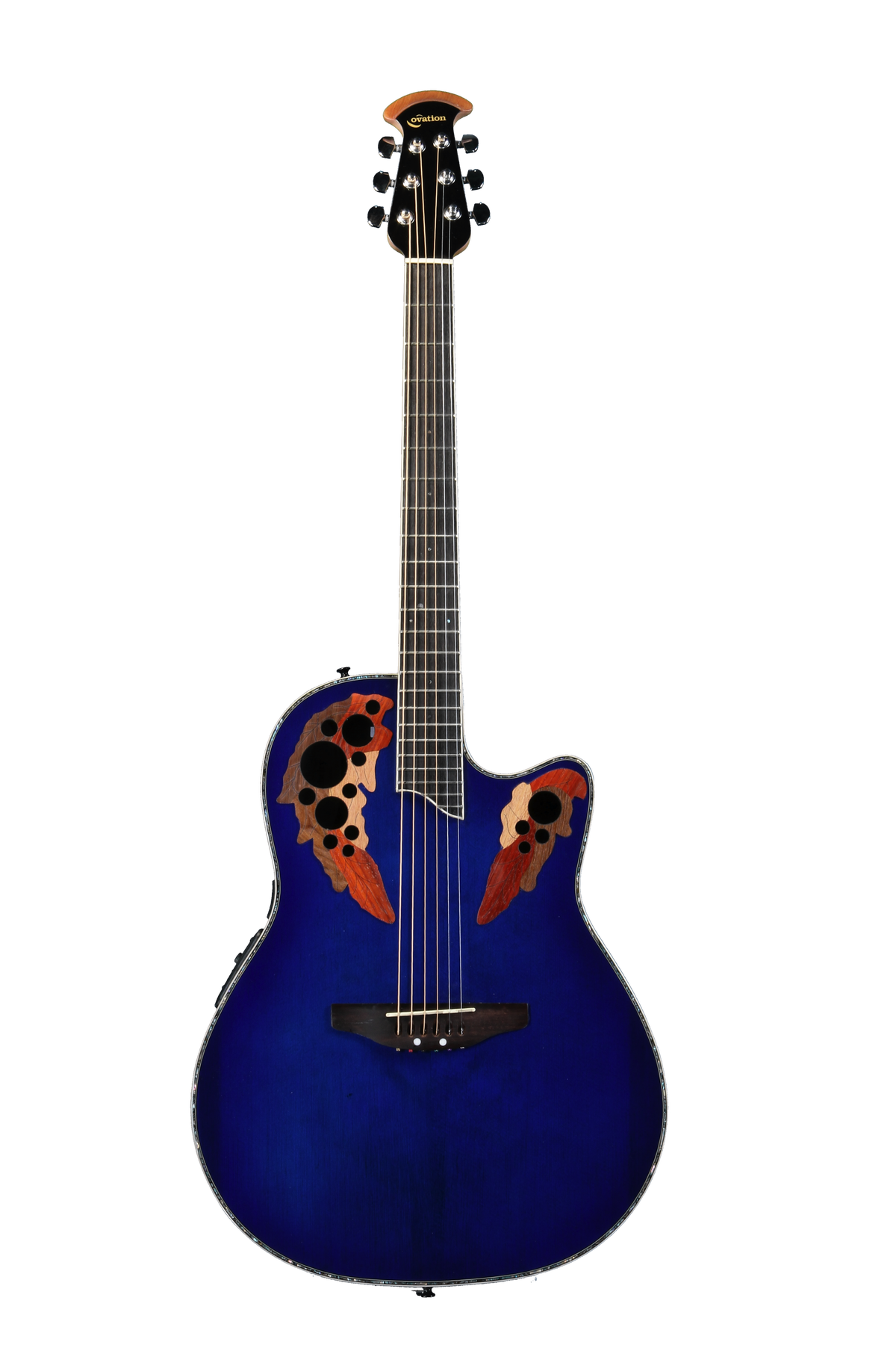 Ovation Celebrity CC48 - Blue Transparent | Sweetwater
