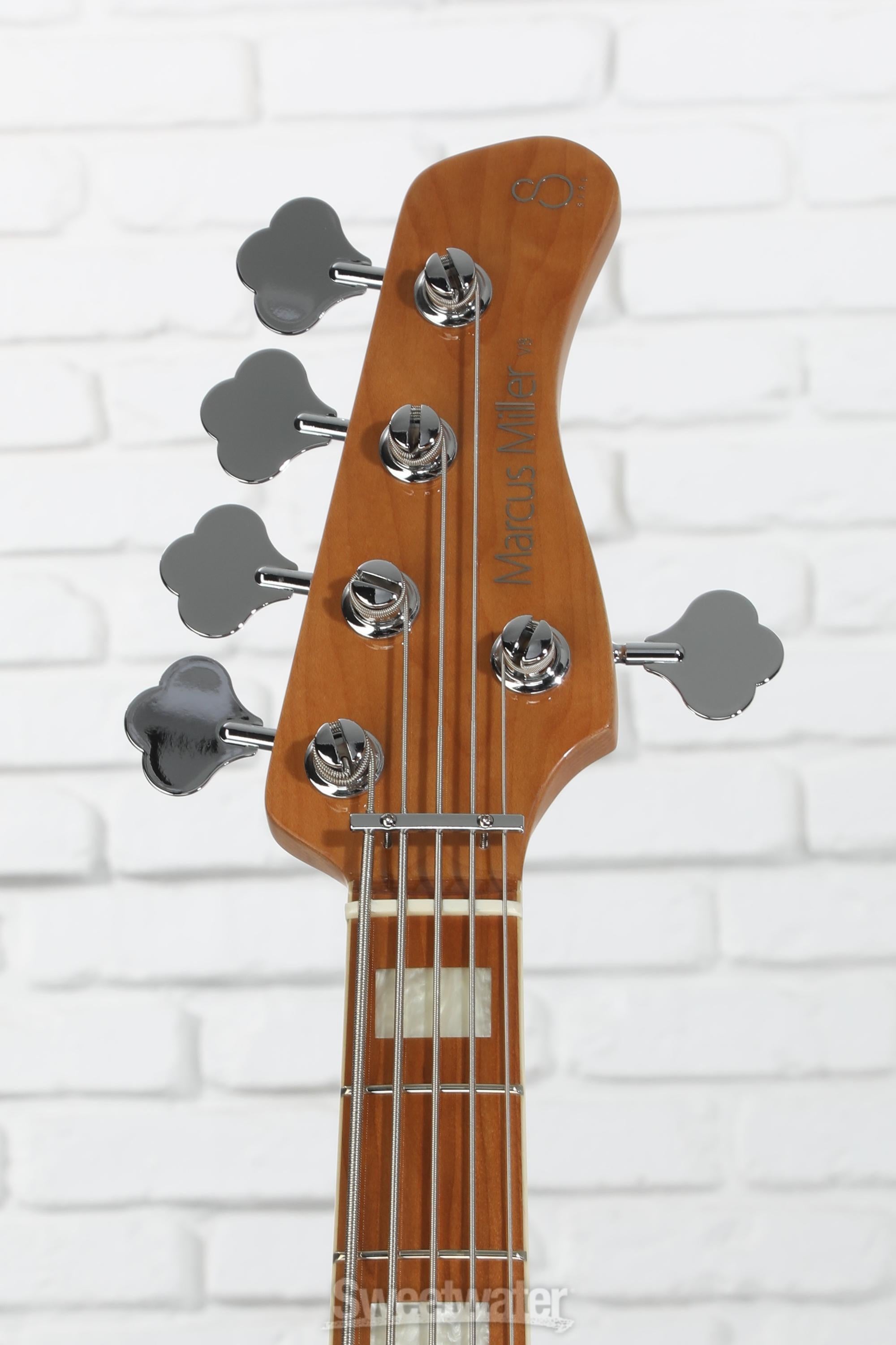 Sire Marcus Miller V8 5-string Bass Guitar - Tobacco Sunburst