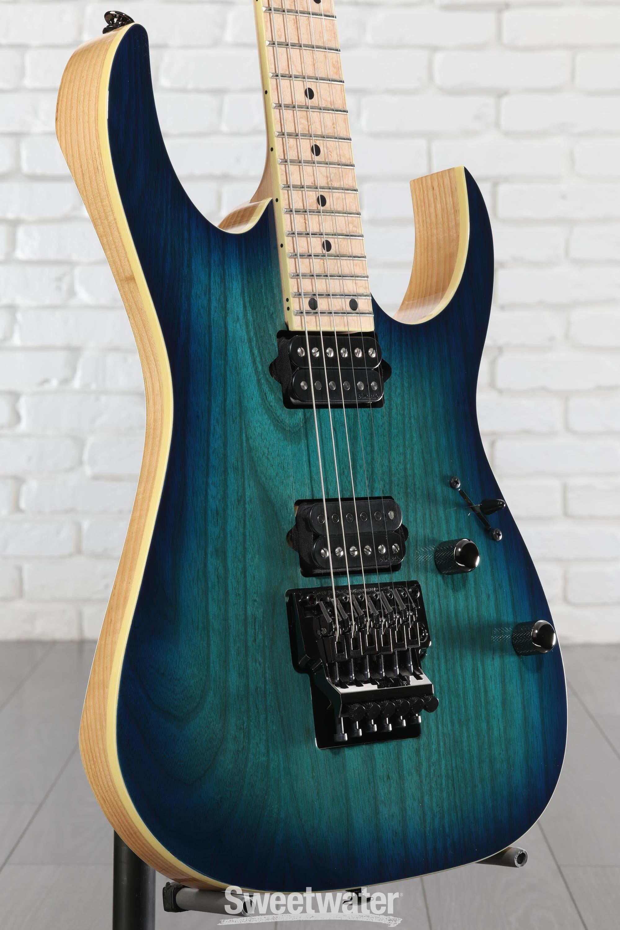 Ibanez Prestige RG652AHM - Nebula Green Burst | Sweetwater