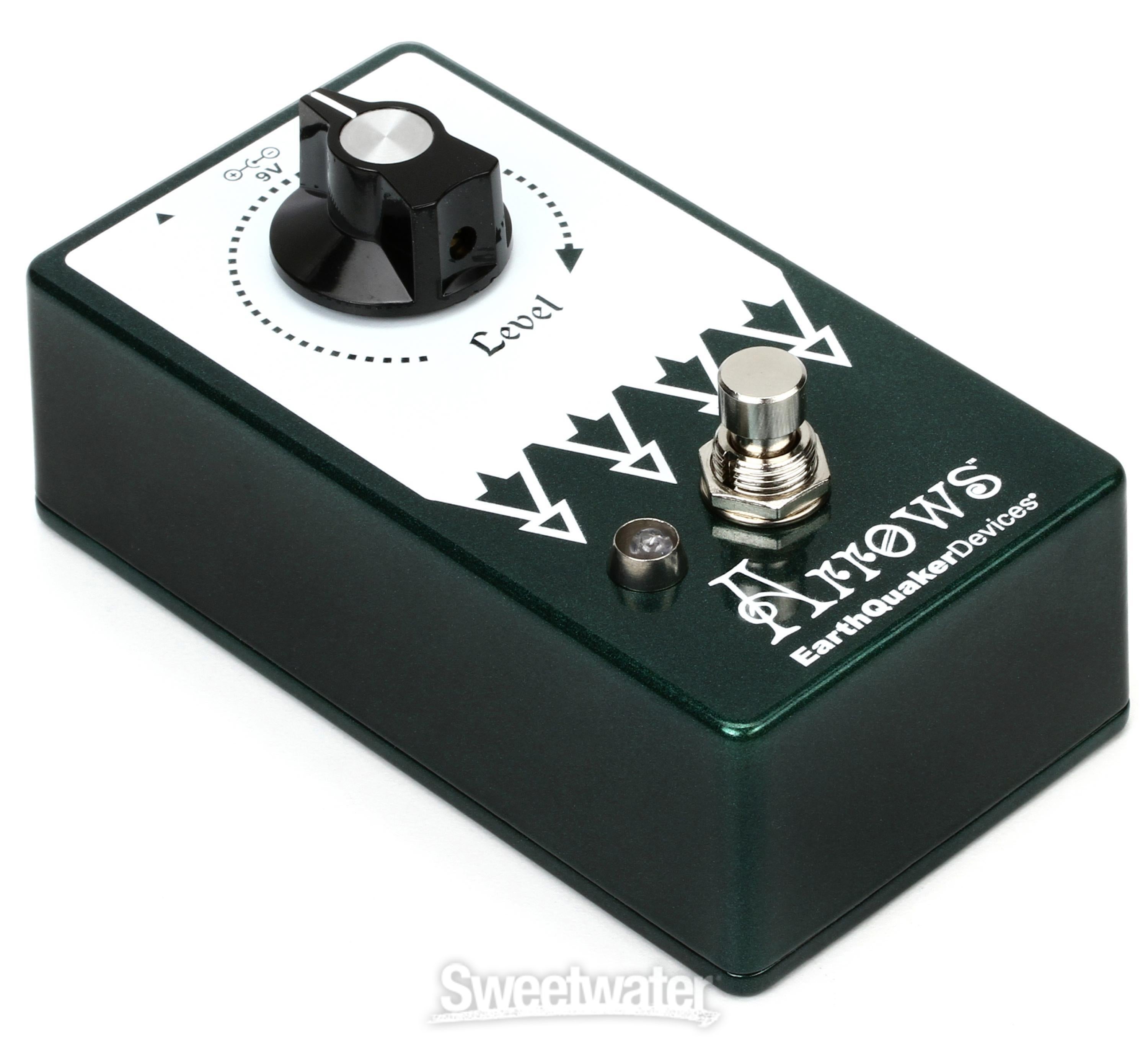 EarthQuaker Devices Arrows V2 Preamp Booster Pedal | Sweetwater