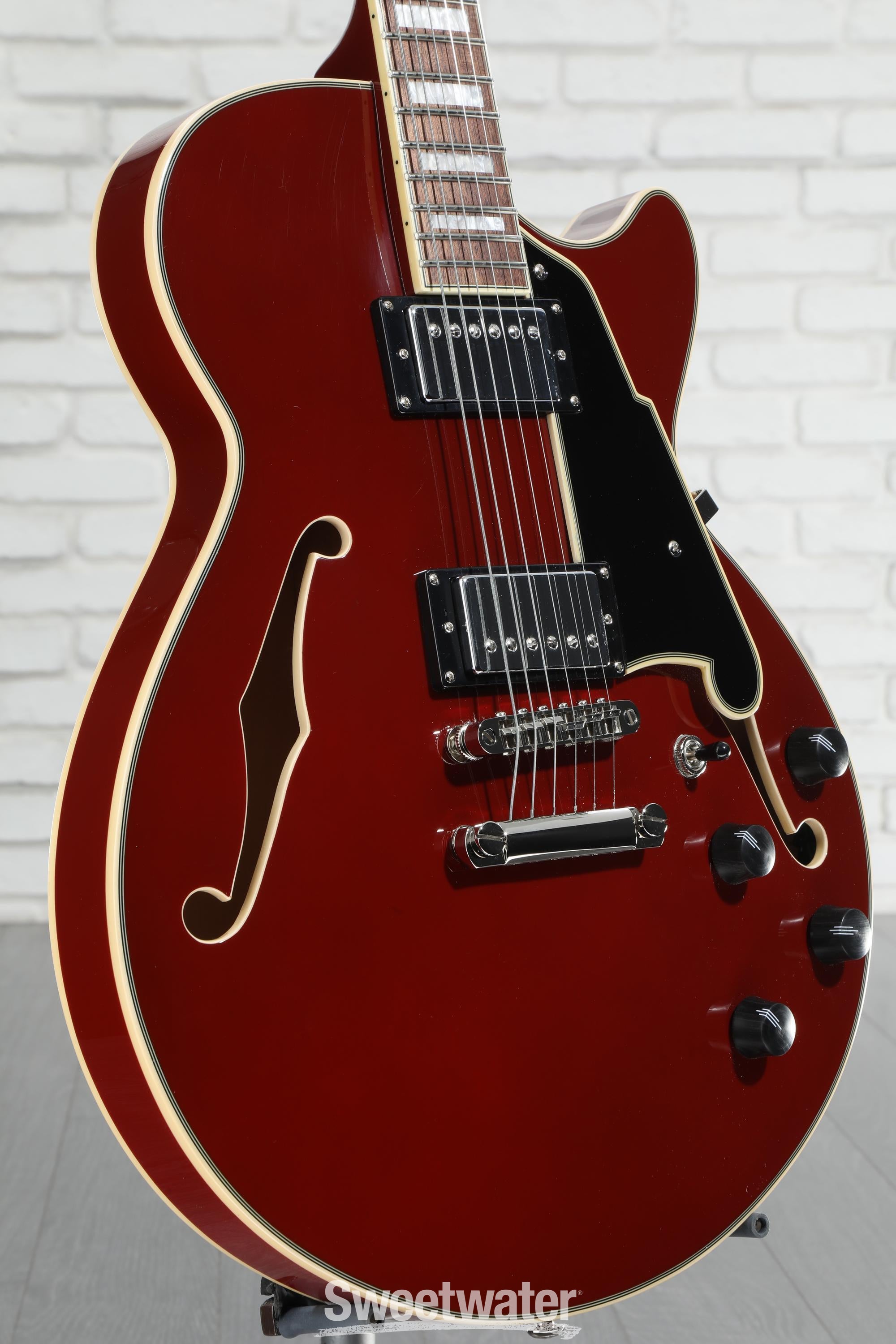 ギター D'Angelico Premier Series SS D'Angelico Premier SS Semi-Hollow Electric Guitar With