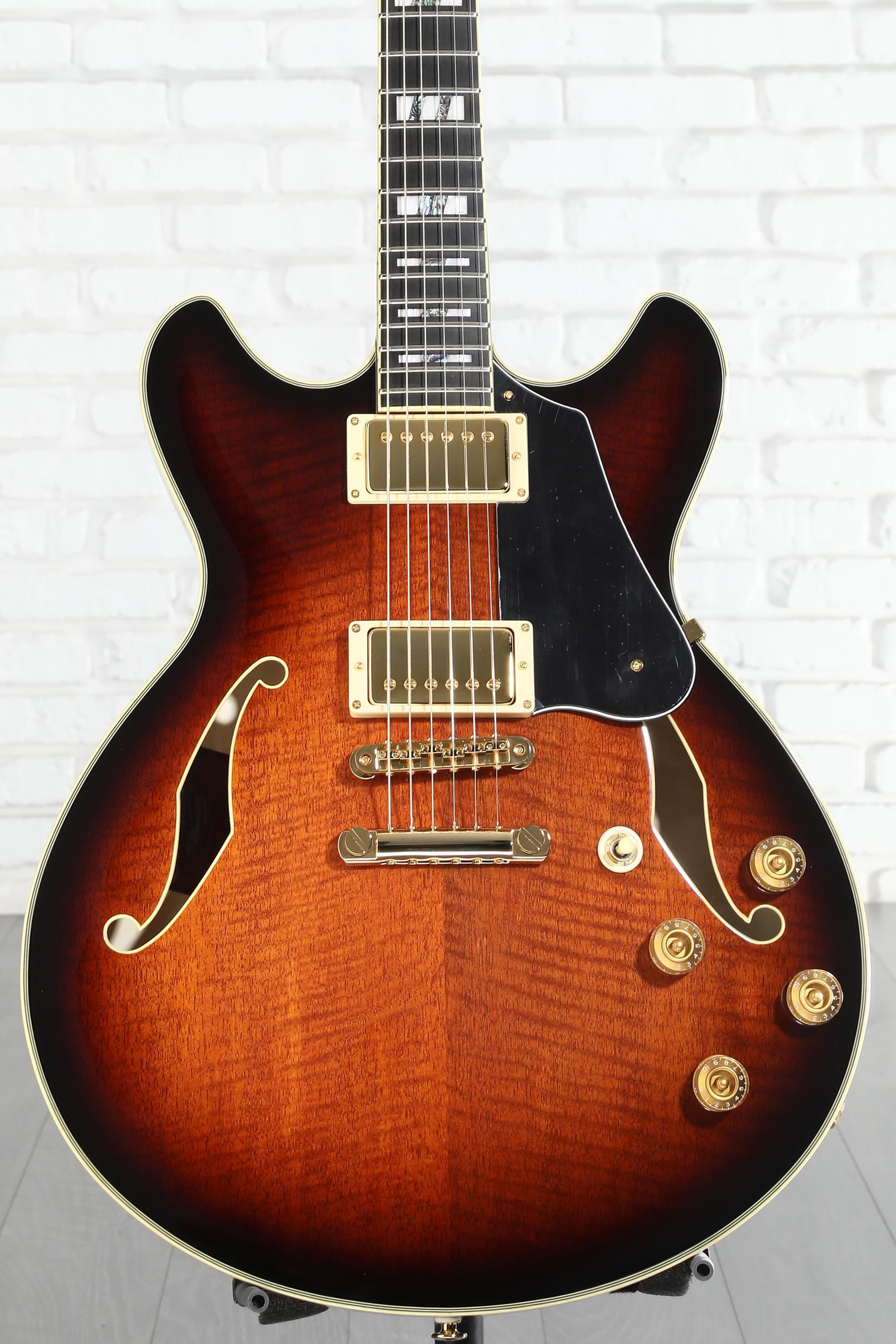 Ibanez John Scofield Signature JSM100 - Vintage Burst | Sweetwater