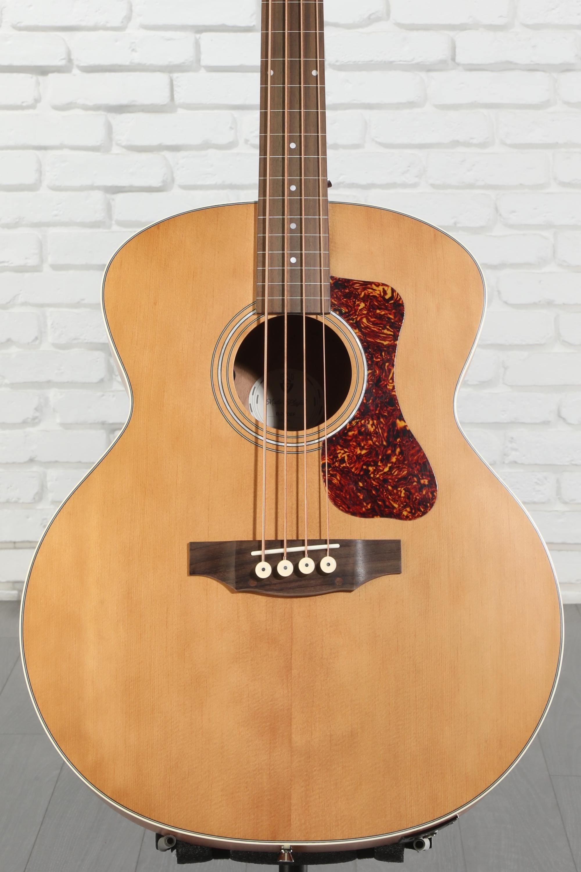 Guild B-240EF Fretless Concert Acoustic-electric Bass Guitar