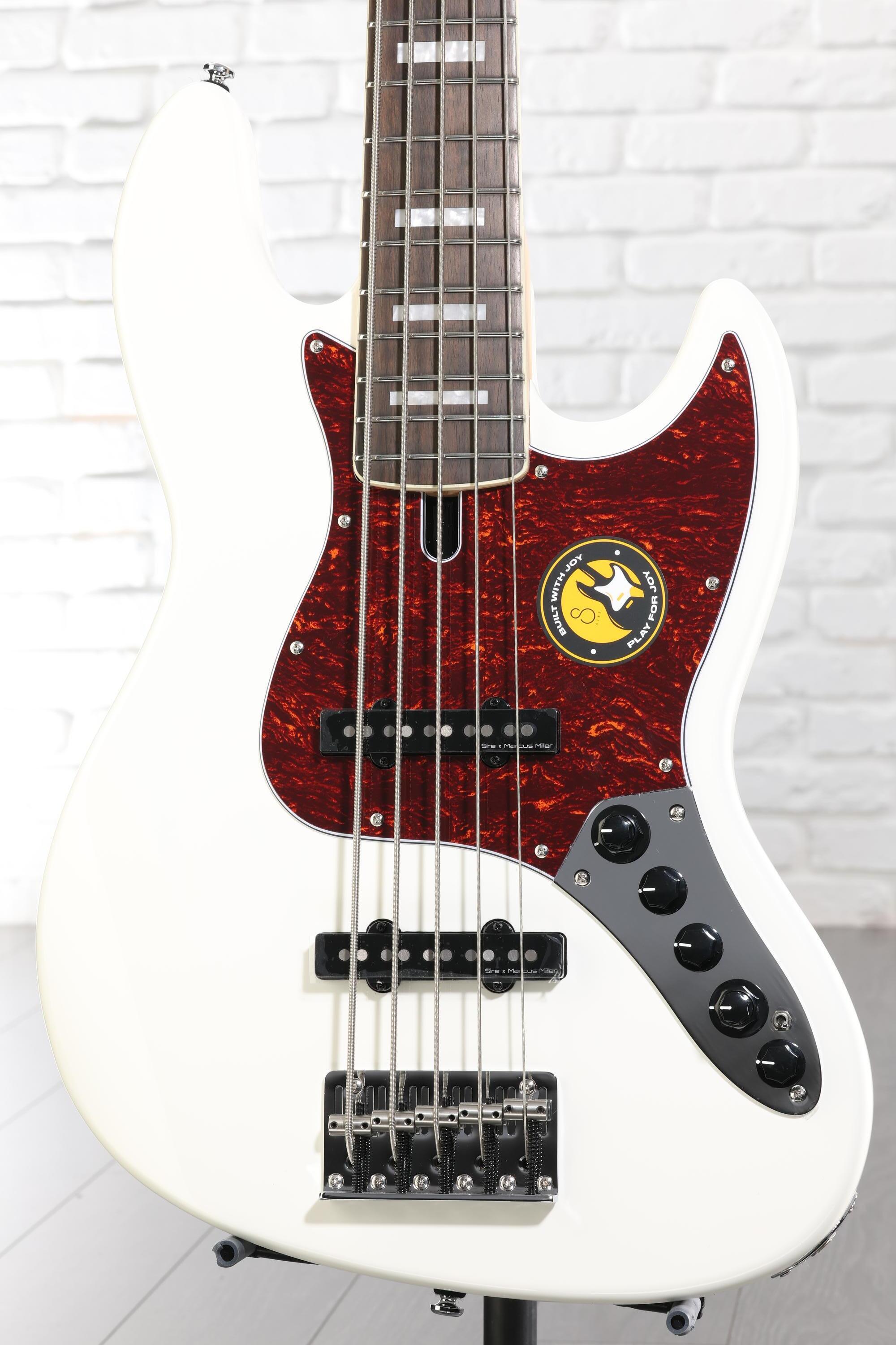 Sire Marcus Miller V7 Alder 5-string Bass Guitar - Antique White
