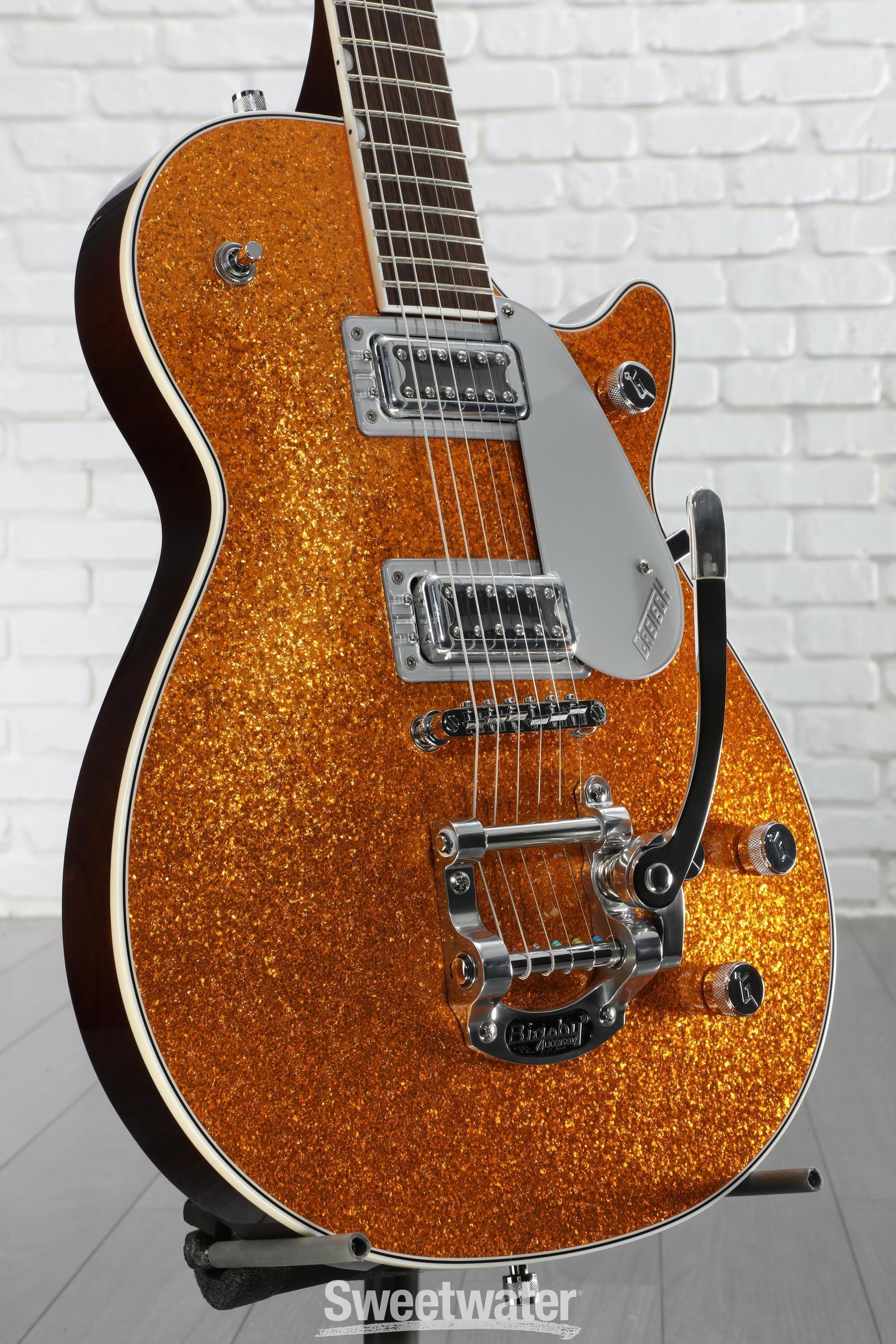 Gretsch Electromatic Jet Electric Guitar - Gold Sparkle | Sweetwater