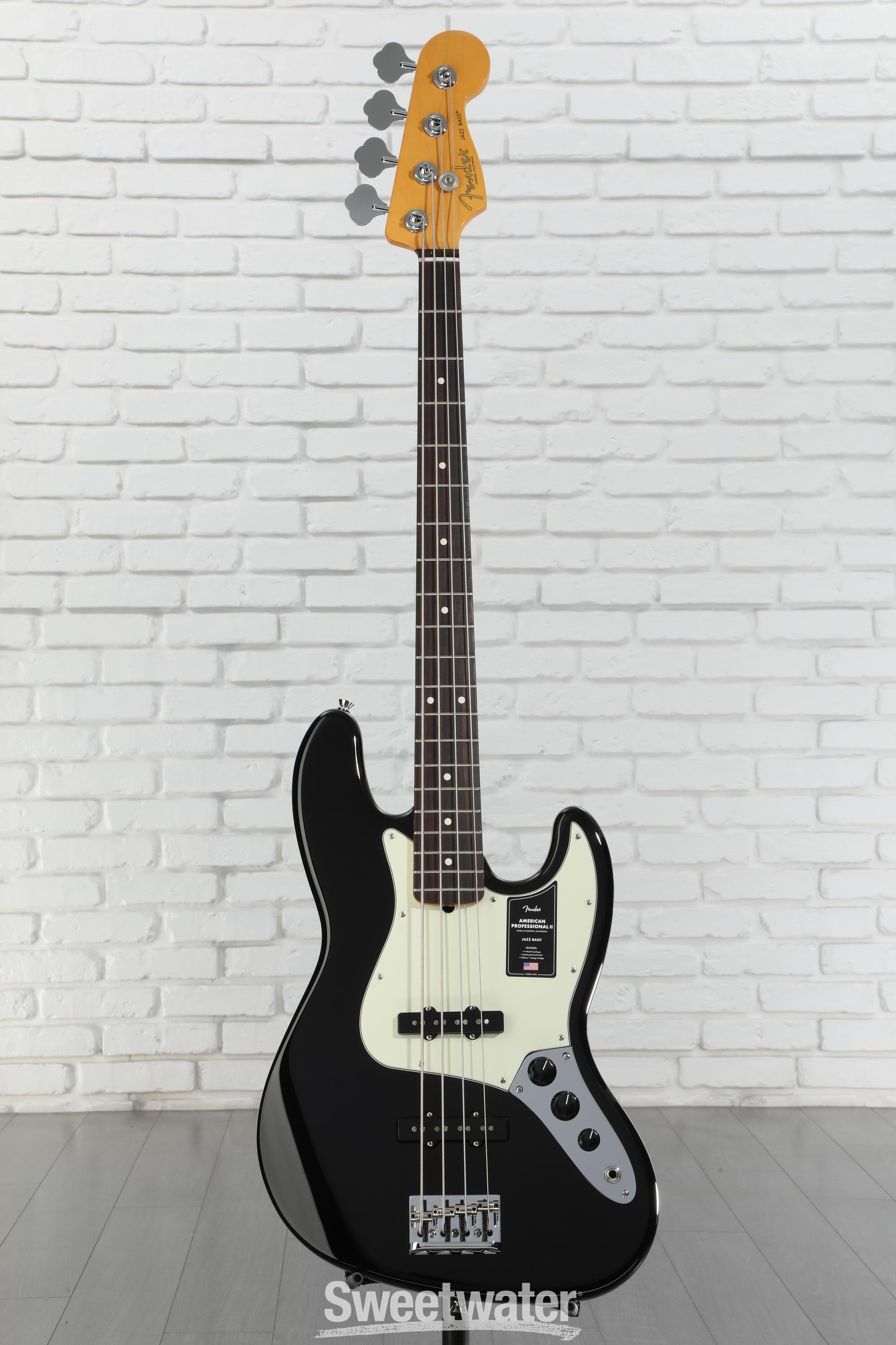 fender USA american standard jazz bass 黒 1990 Fender American Standard Jazz Bass Black Finish | Cream