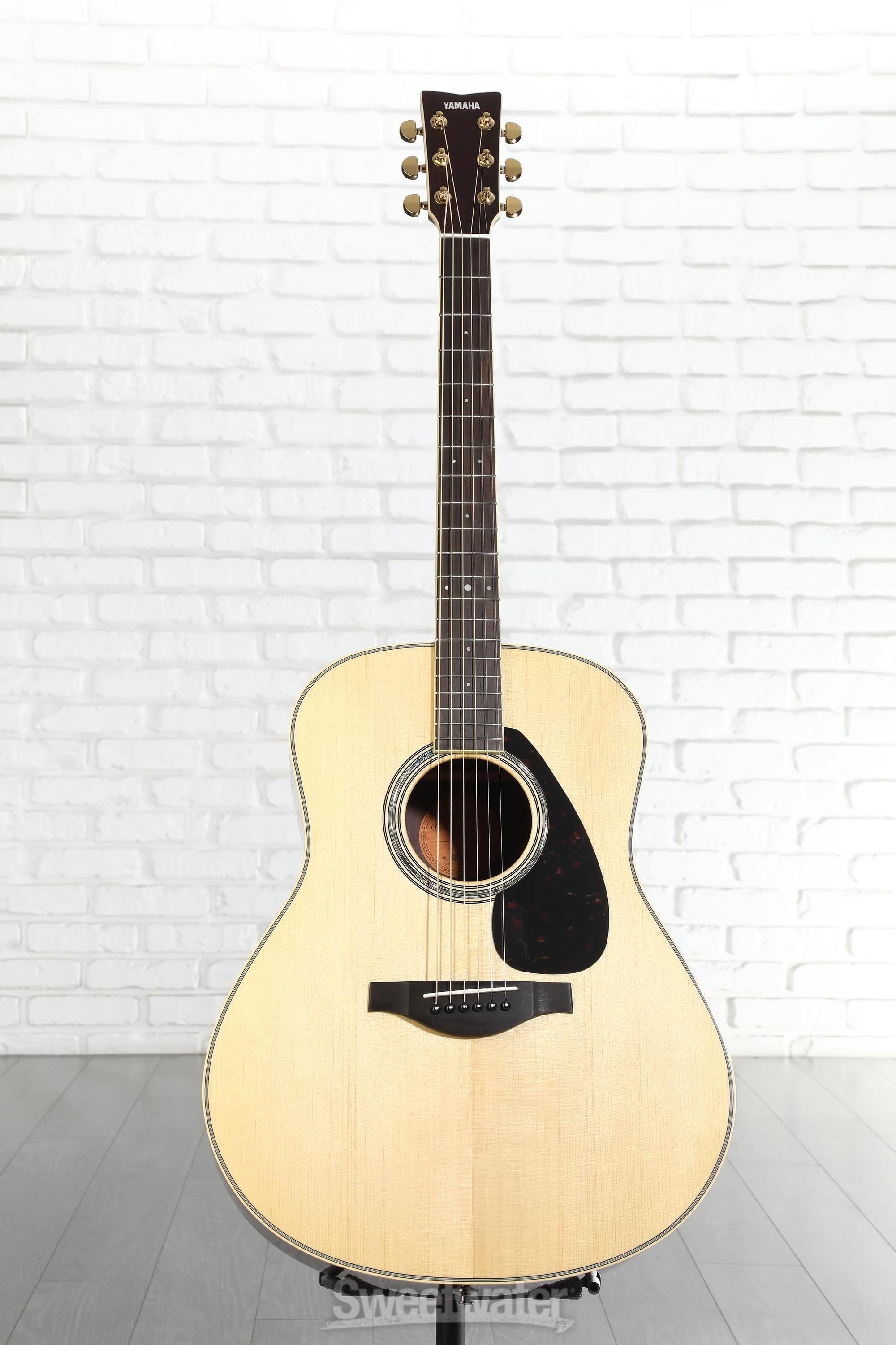 Yamaha LL6 ARE Original Jumbo Acoustic Guitar - Natural | Sweetwater