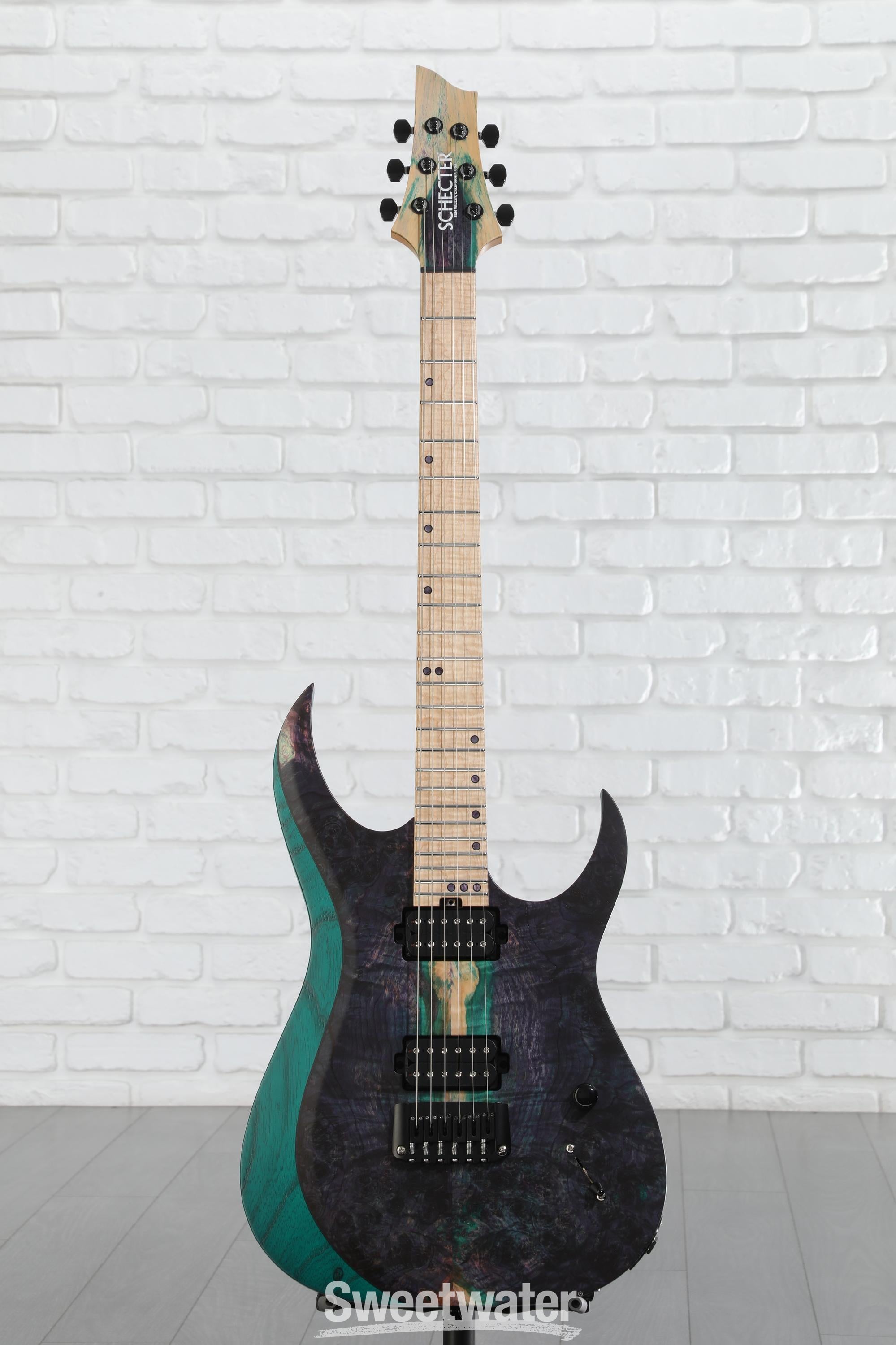 Schecter USA Custom Shop Sunset Extreme Electric Guitar - Dark