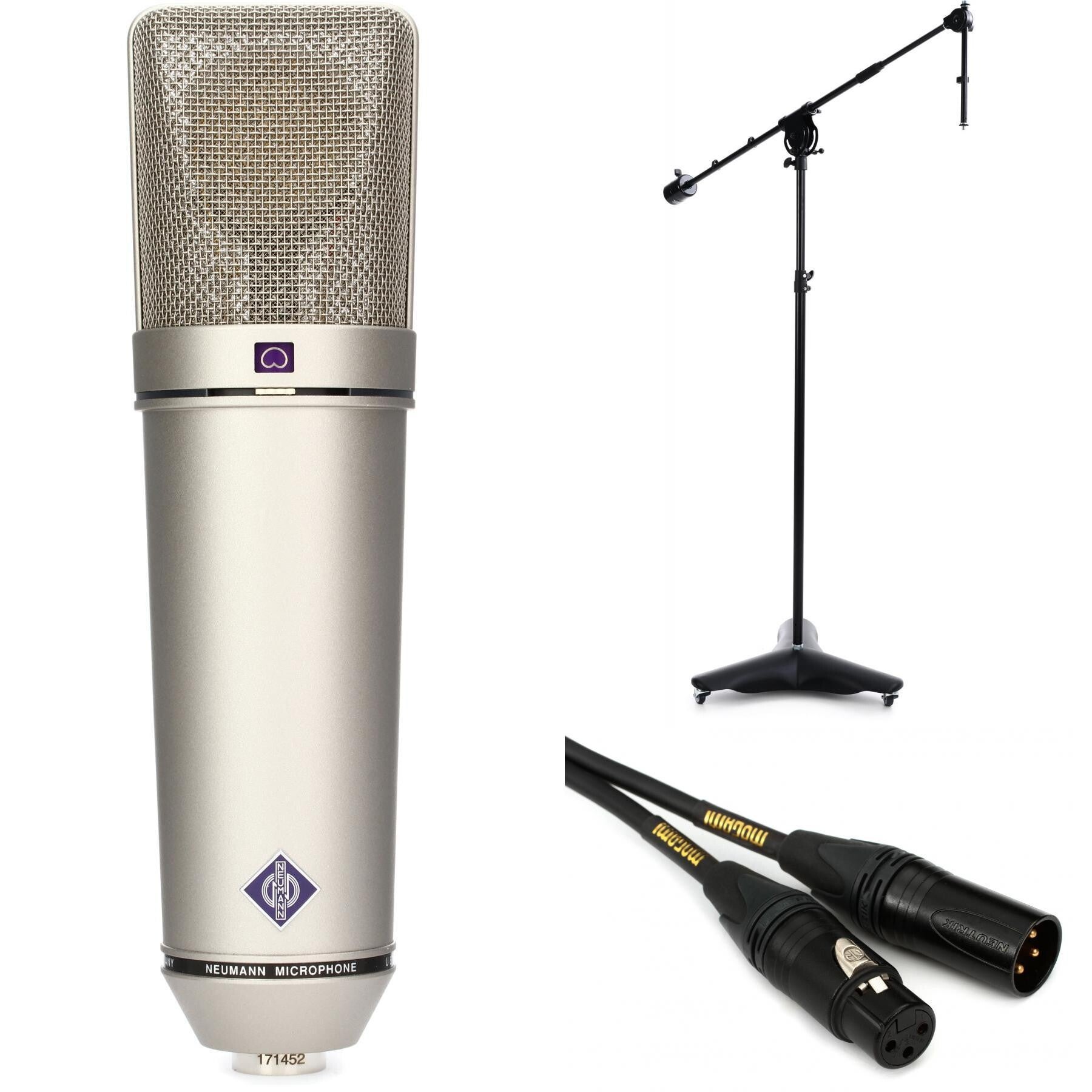 Neumann U 87 Ai Set Large-diaphragm Condenser Microphone - Nickel 
