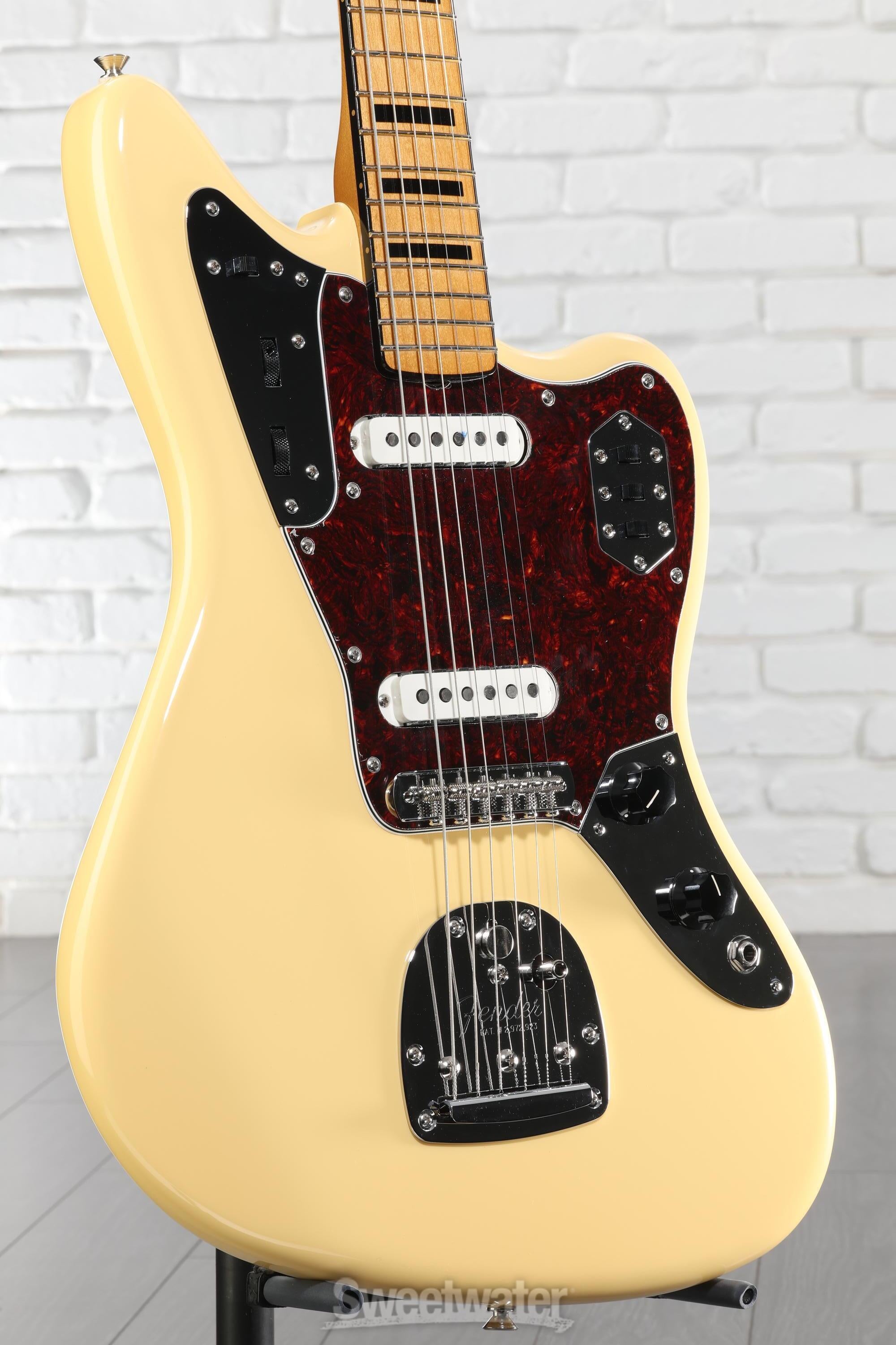 Fender Vintera II '70s Jaguar Electric Guitar - Vintage White