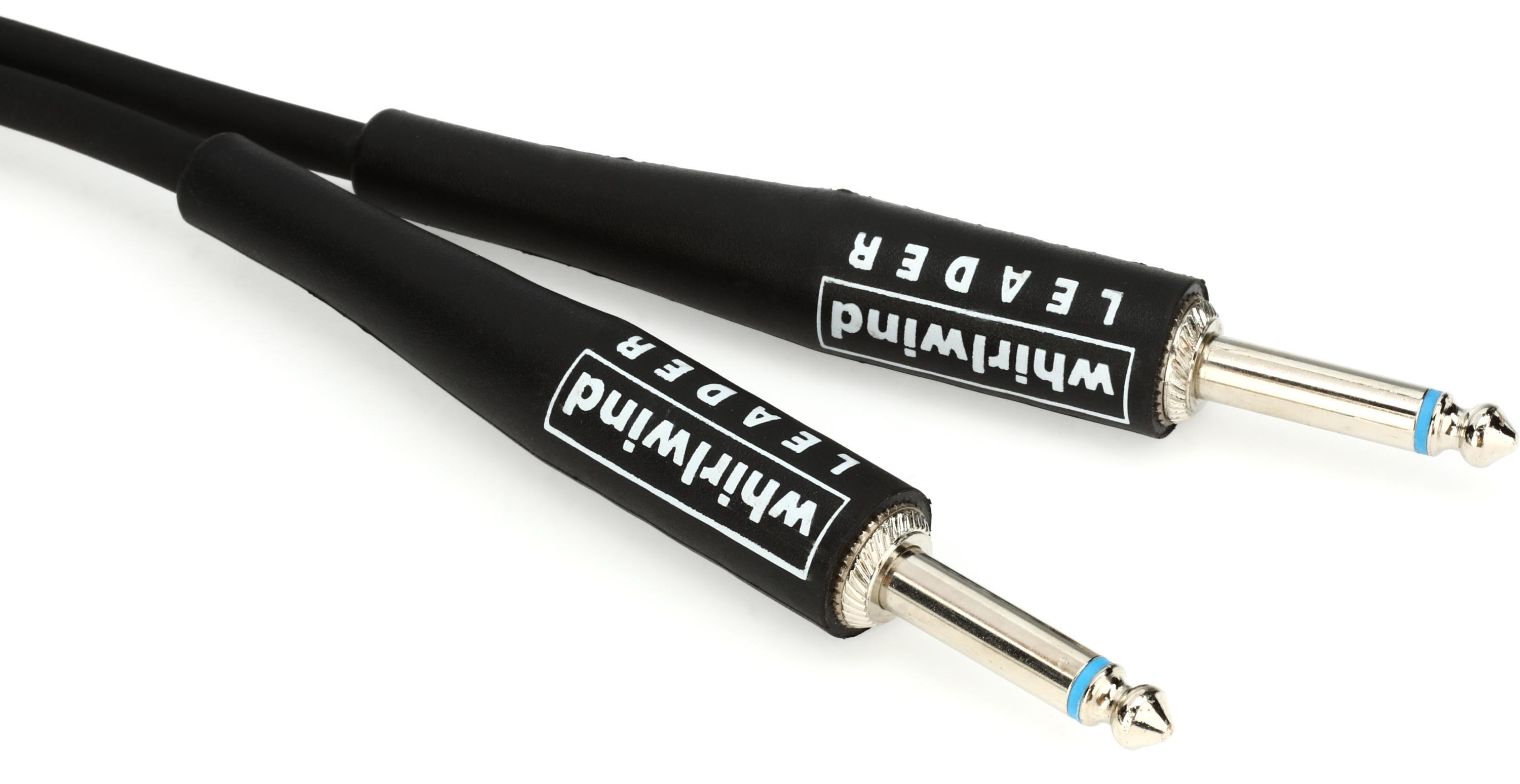 Photo of Whirlwind L10 Straight to Straight Instrument Leader Cable - 10 foot