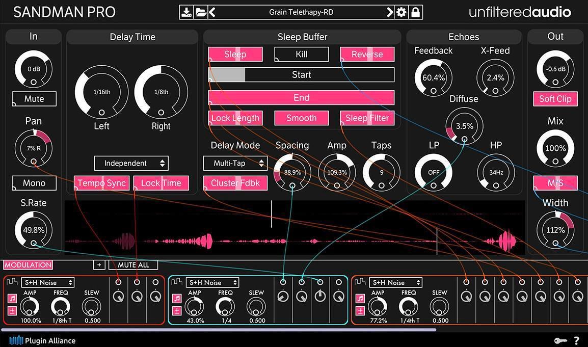 Photo of Unfiltered Audio Sandman Pro Delay Plug-in