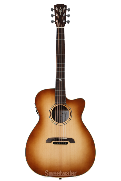 Alvarez FY70CE Yairi Standard Series Folk/OM Acoustic-electric Guitar -  Shadowburst