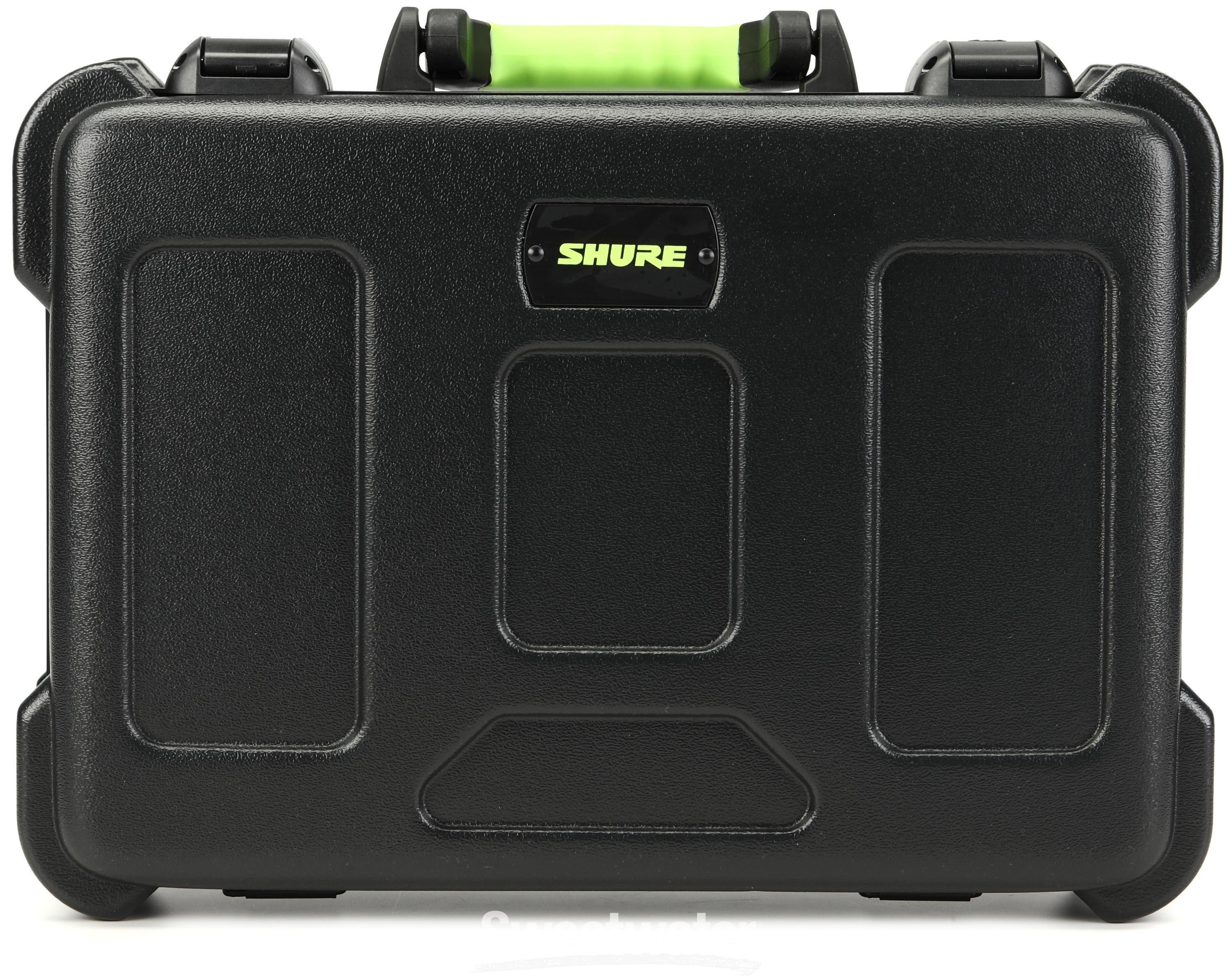 Shure by Gator Molded Case with Drops for 6 Wireless Microphones