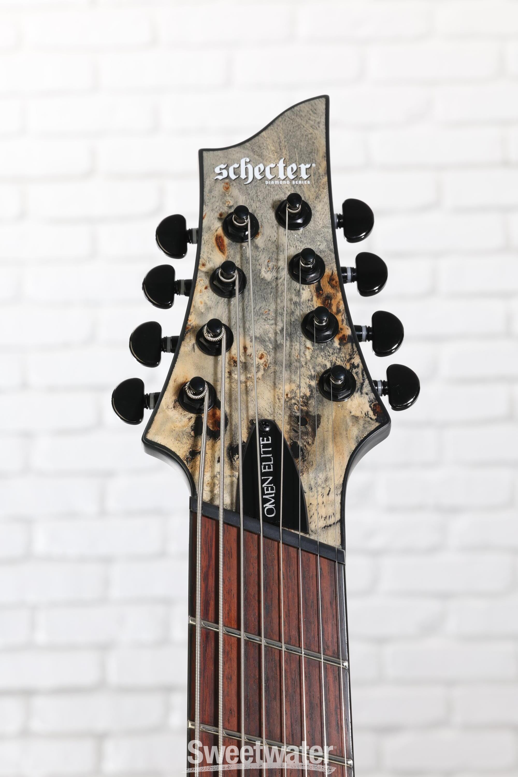 Schecter Omen Elite-8 Multiscale 8-string Electric Guitar