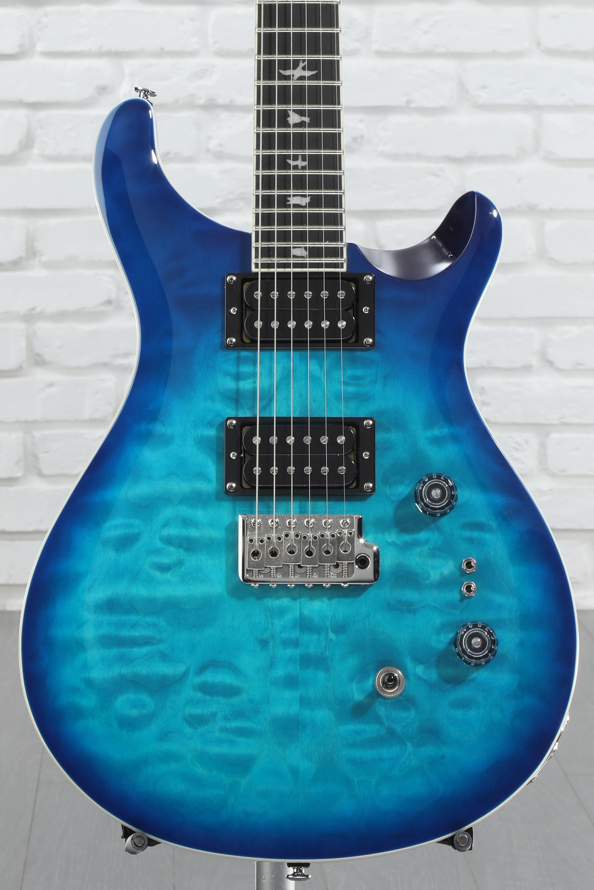 PRS SE Custom 24 Limited-Edition Electric Guitar Blue Fade