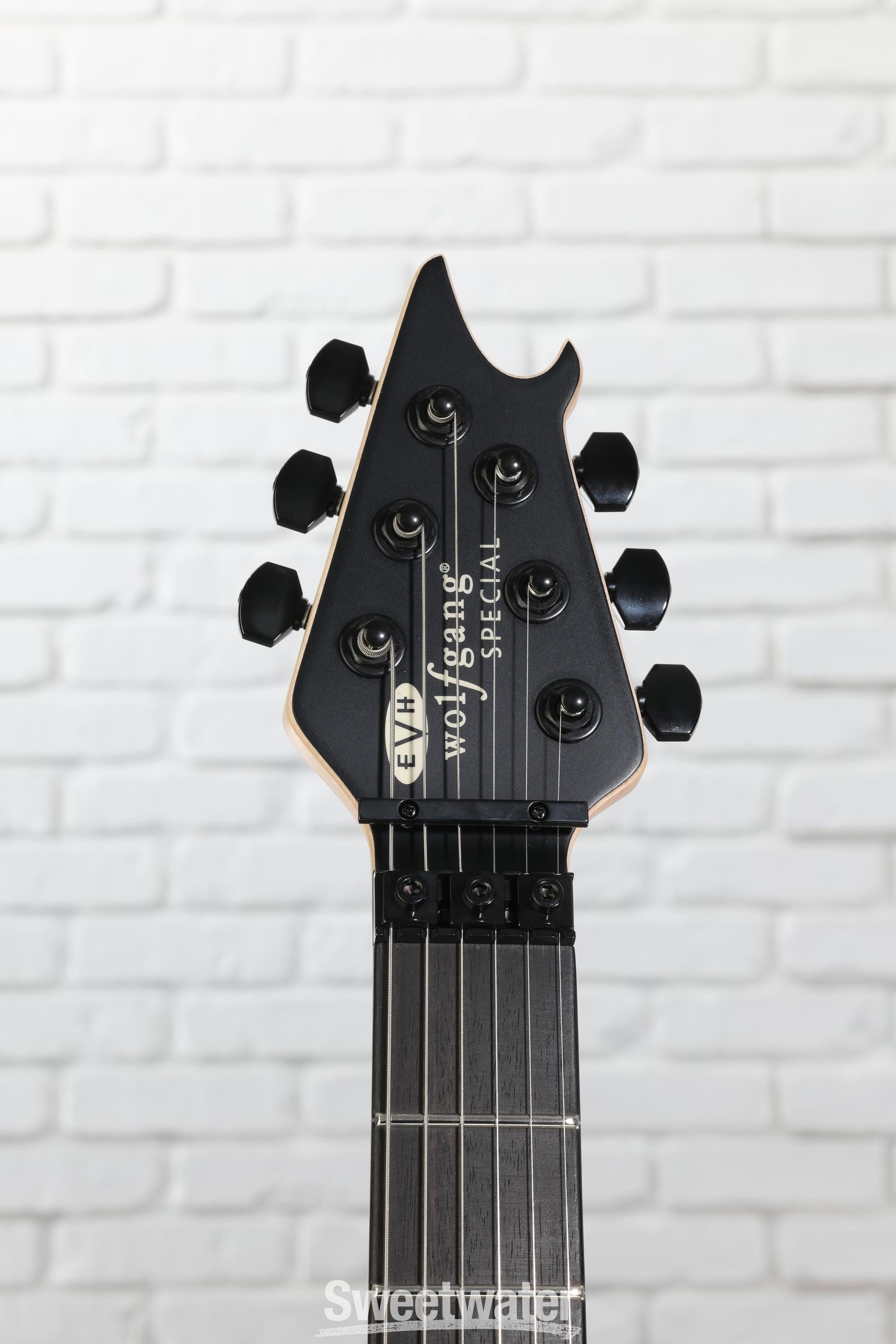 EVH Wolfgang Special Electric Guitar - Stealth Black | Sweetwater