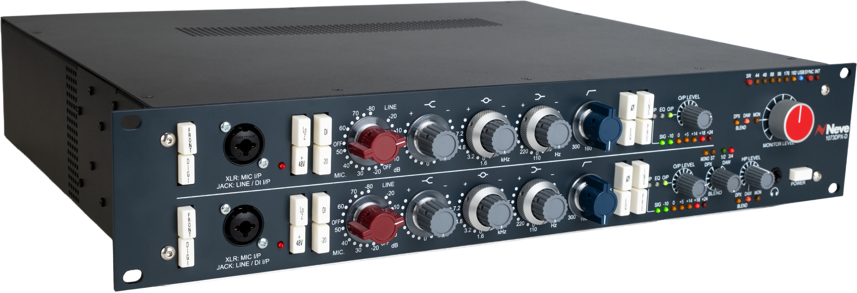 Neve 1073DPX-D Channel Strip with USB Audio Interface | Sweetwater