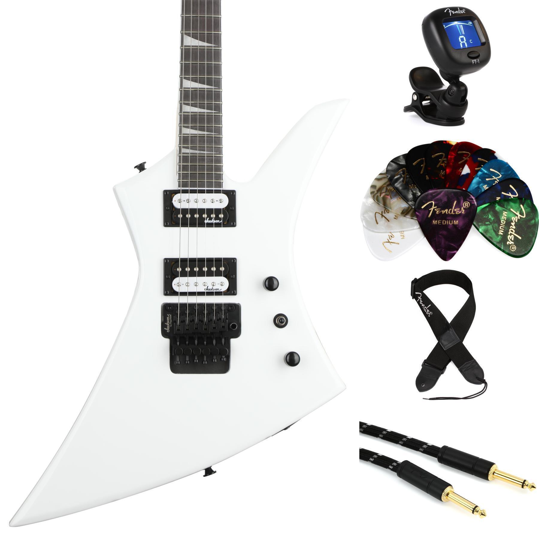 Jackson Kelly JS32 Essentials Bundle - Snow White | Sweetwater