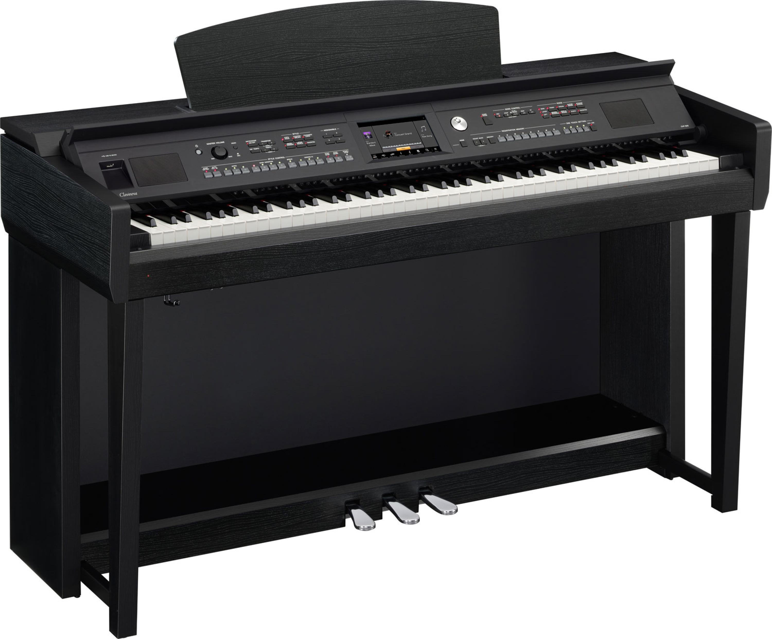 Yamaha Clavinova CVP-605 - Black Walnut Finish | Sweetwater