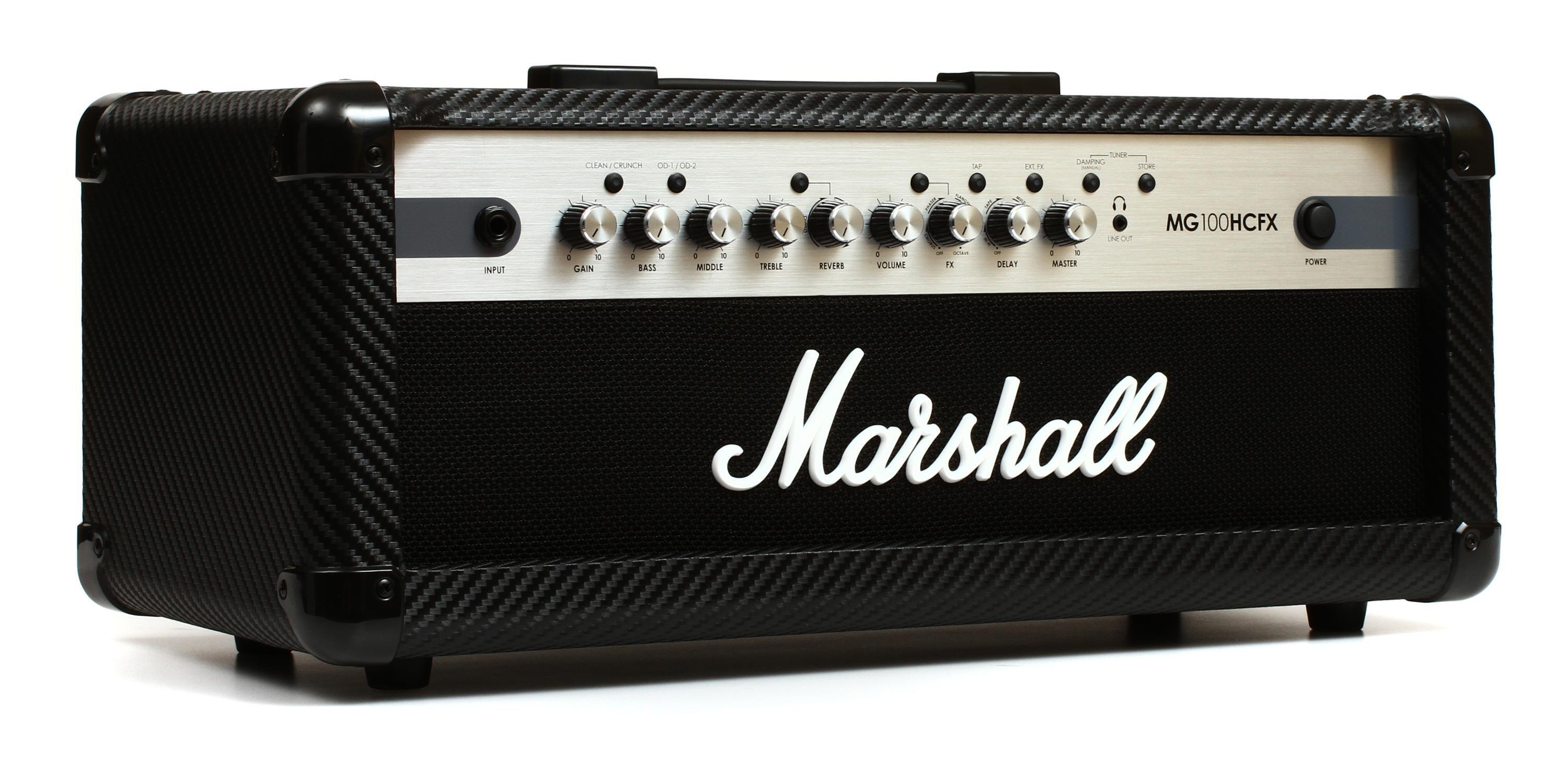 Marshall MG 100HDFX ヘッドアンプ - 弦楽器、ギター