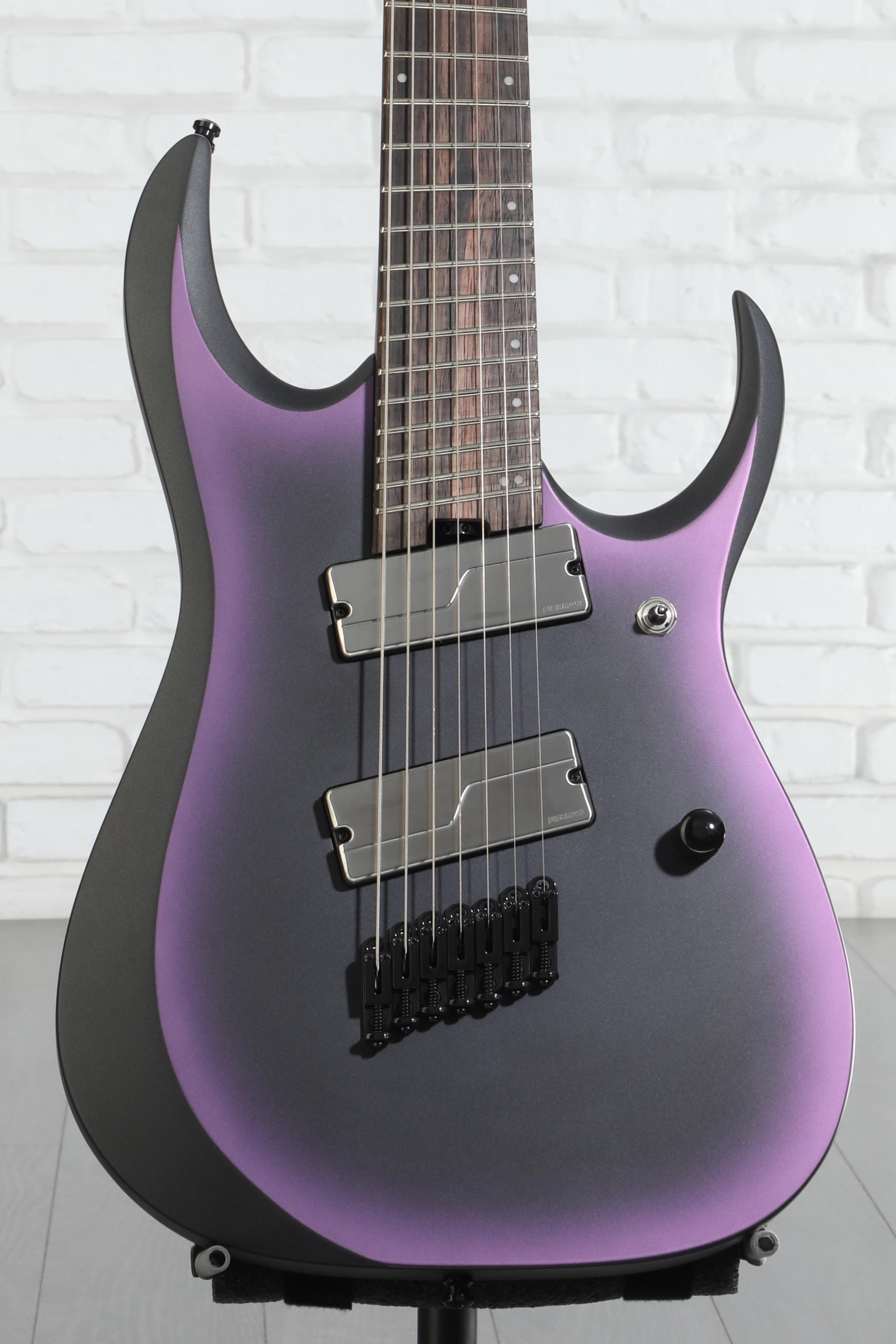 Ibanez Axion Label RGD71ALMS - Black Aurora Burst Matte | Sweetwater