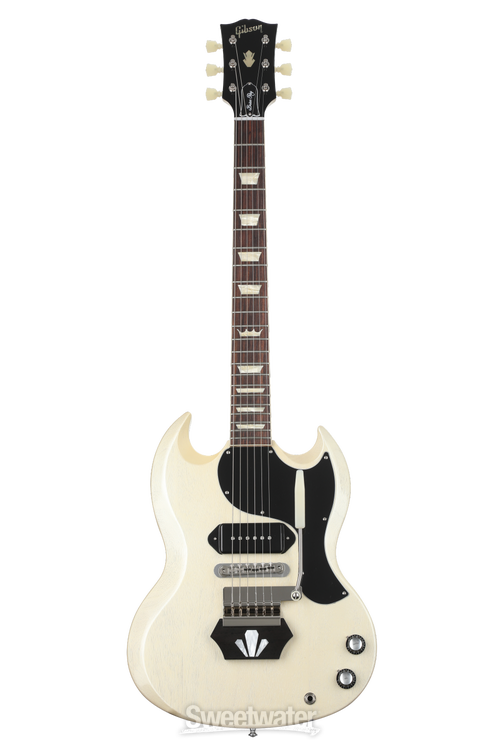 Gibson Custom Brian Ray '62 SG Junior - White Fox | Sweetwater Gibson Custom Brian Ray '62 SG Junior - White Fox | Sweetwater