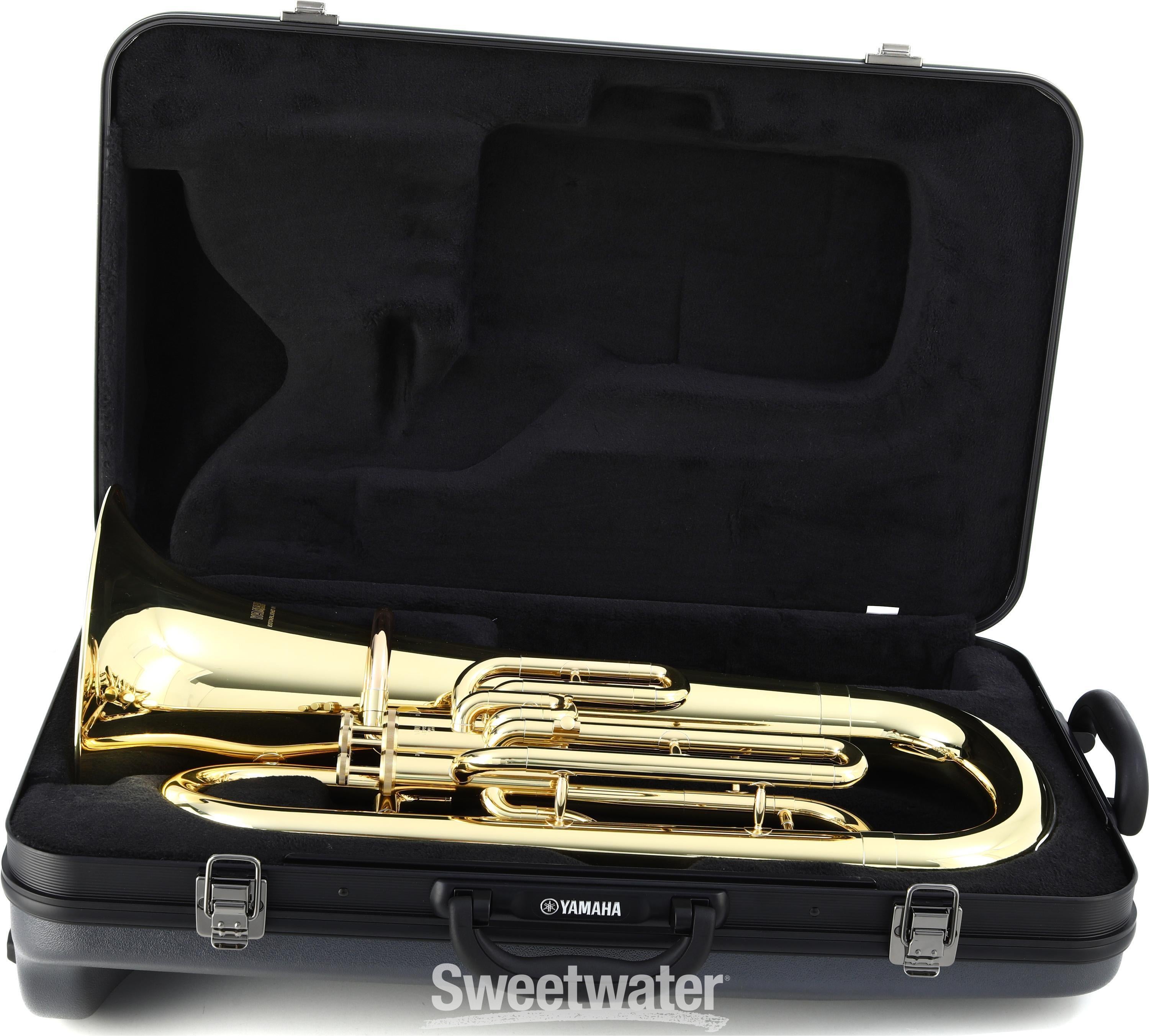 Yamaha YEP-201M Marching Convertible 3-valve Euphonium - Clear