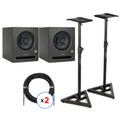Photo of PreSonus Eris Pro 6 6.5-inch Powered Monitors with Stands and Cables