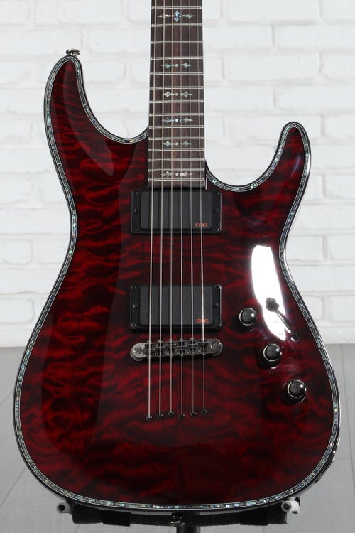 Schecter Hellraiser C-1 Electric Guitar - Black Cherry