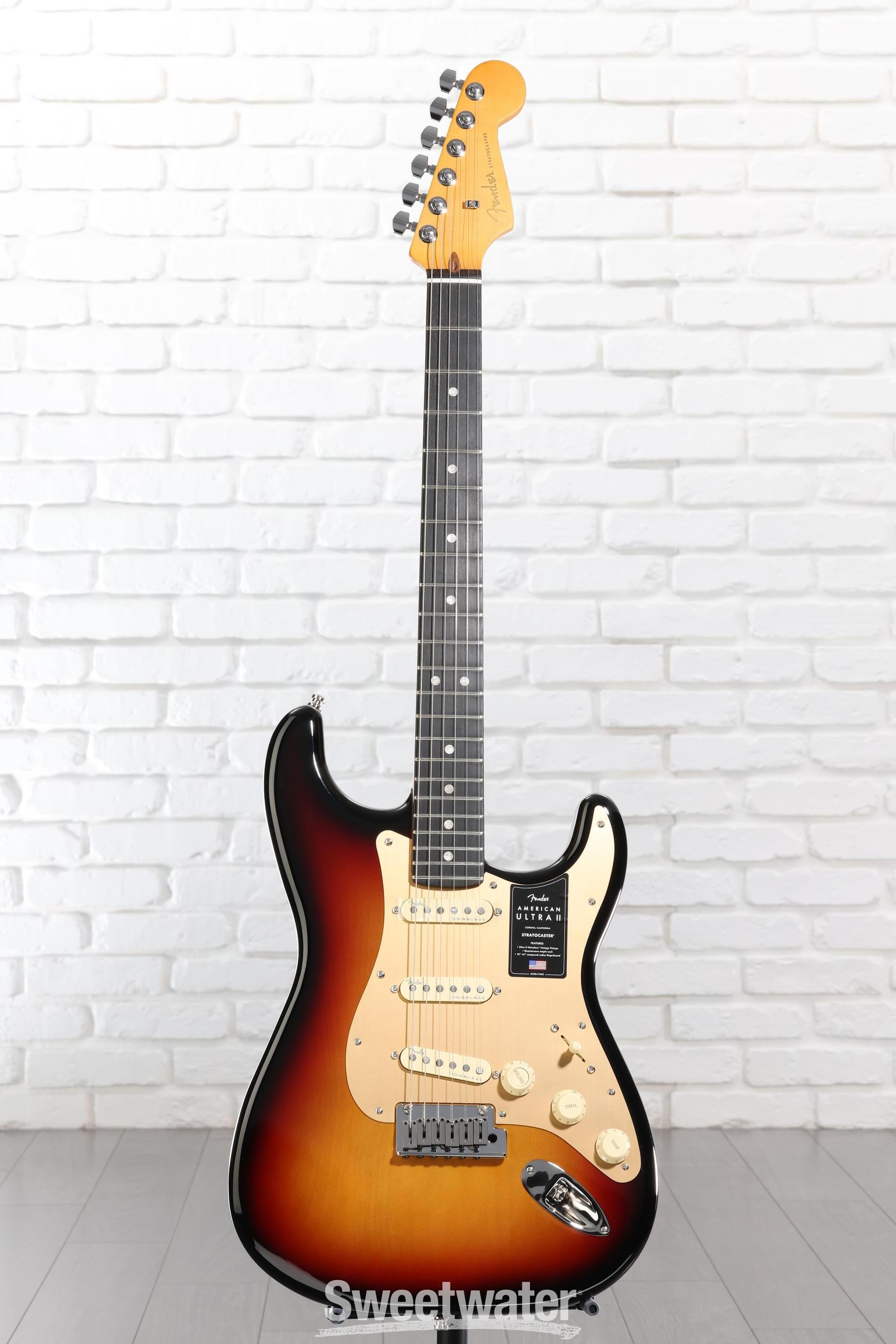 Fender American Ultra II Stratocaster Electric Guitar - Ultraburst