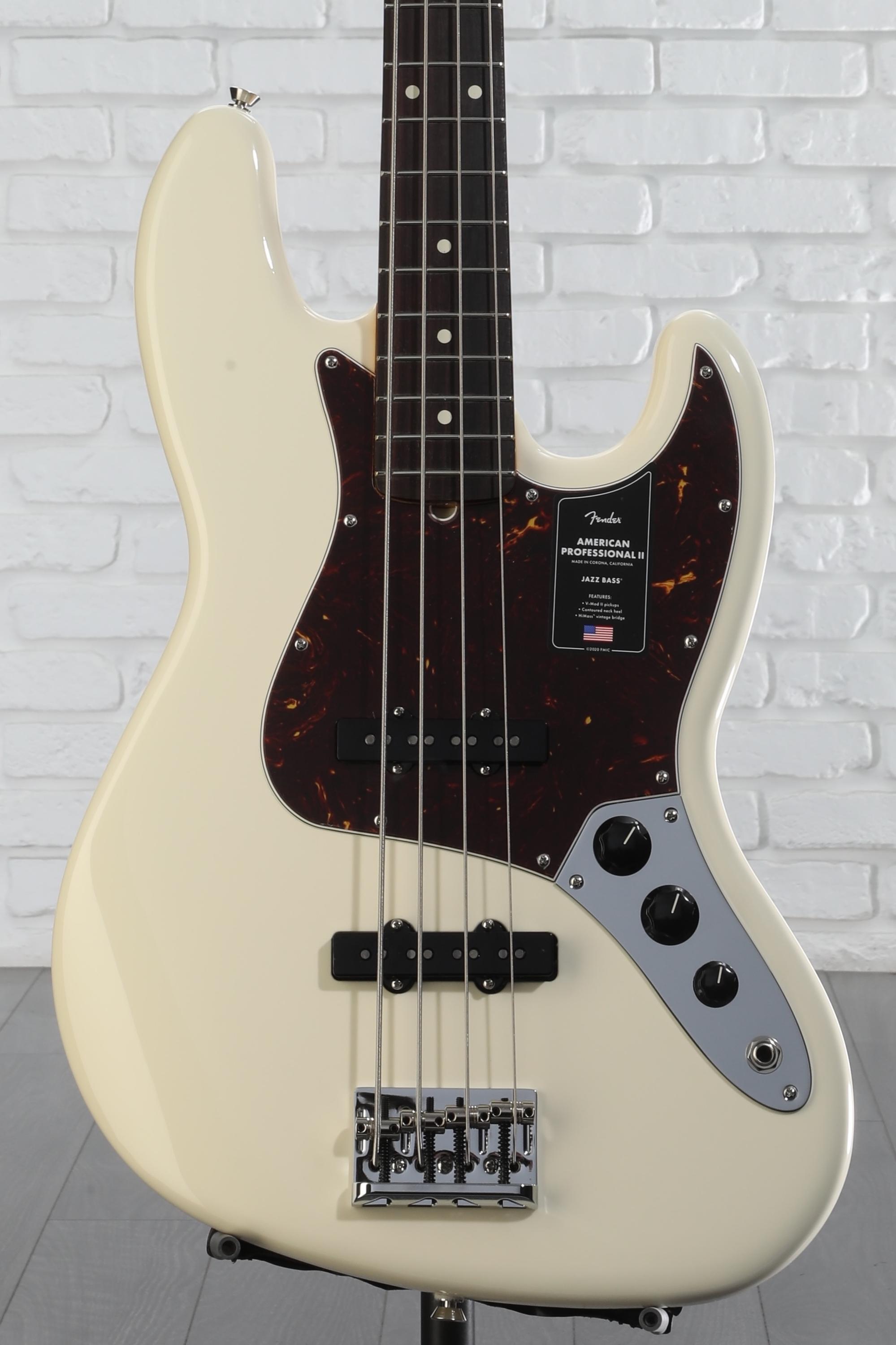 ベース Fender American Professional II Jazz bas Fender American Professional II Jazz Bass Maple Fingerboard