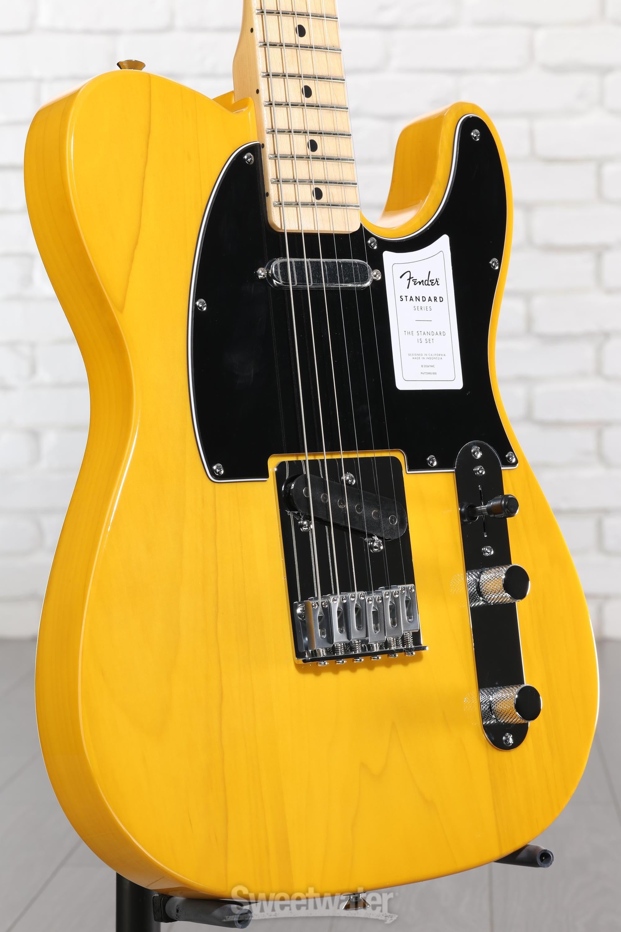 Photo of Fender Standard Telecaster Electric Guitar - Butterscotch Blonde