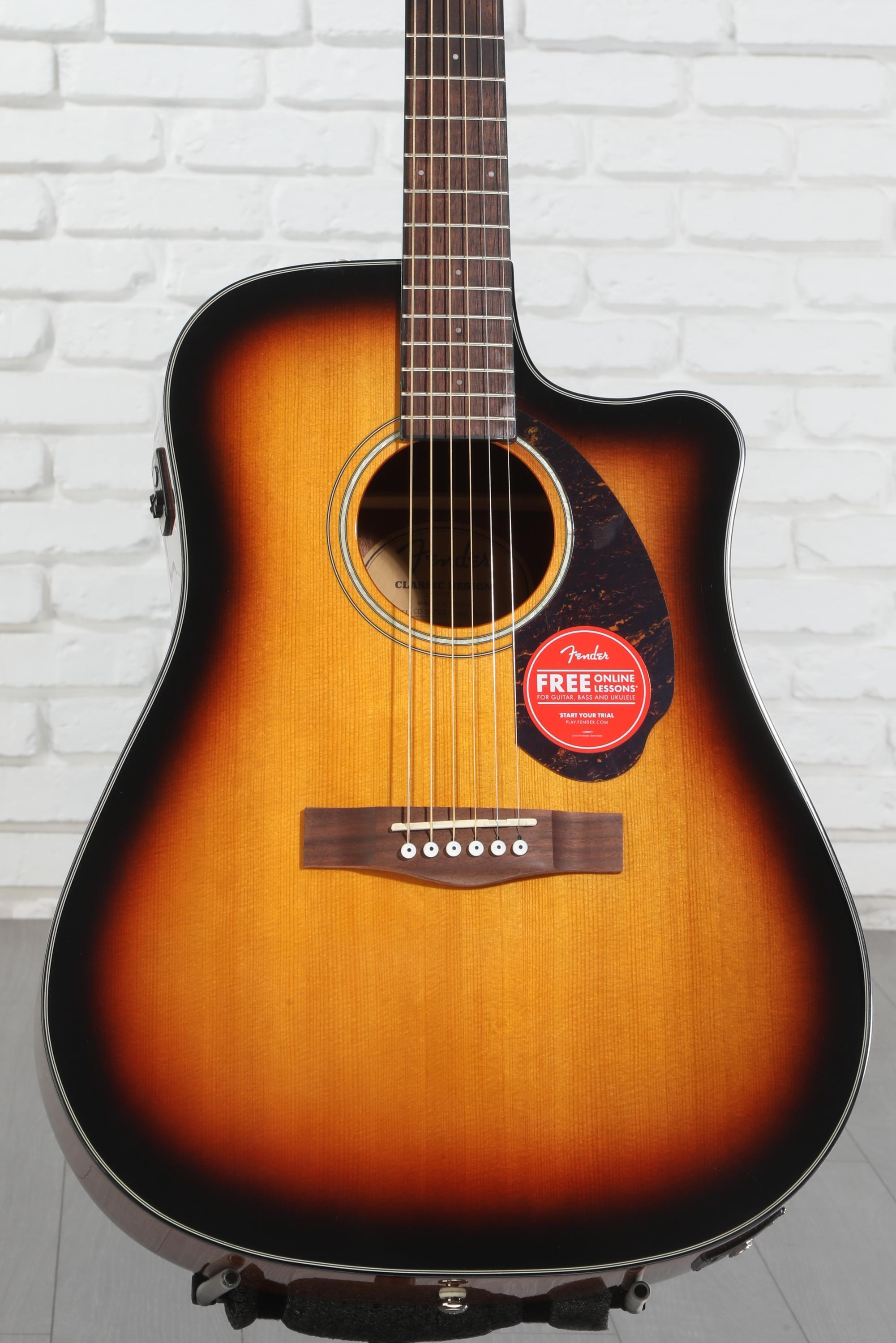 送料込み　Fender アコースティックCD140SC Amazon.com: Fender CD-140SCE 12-String Dreadnought Cutaway