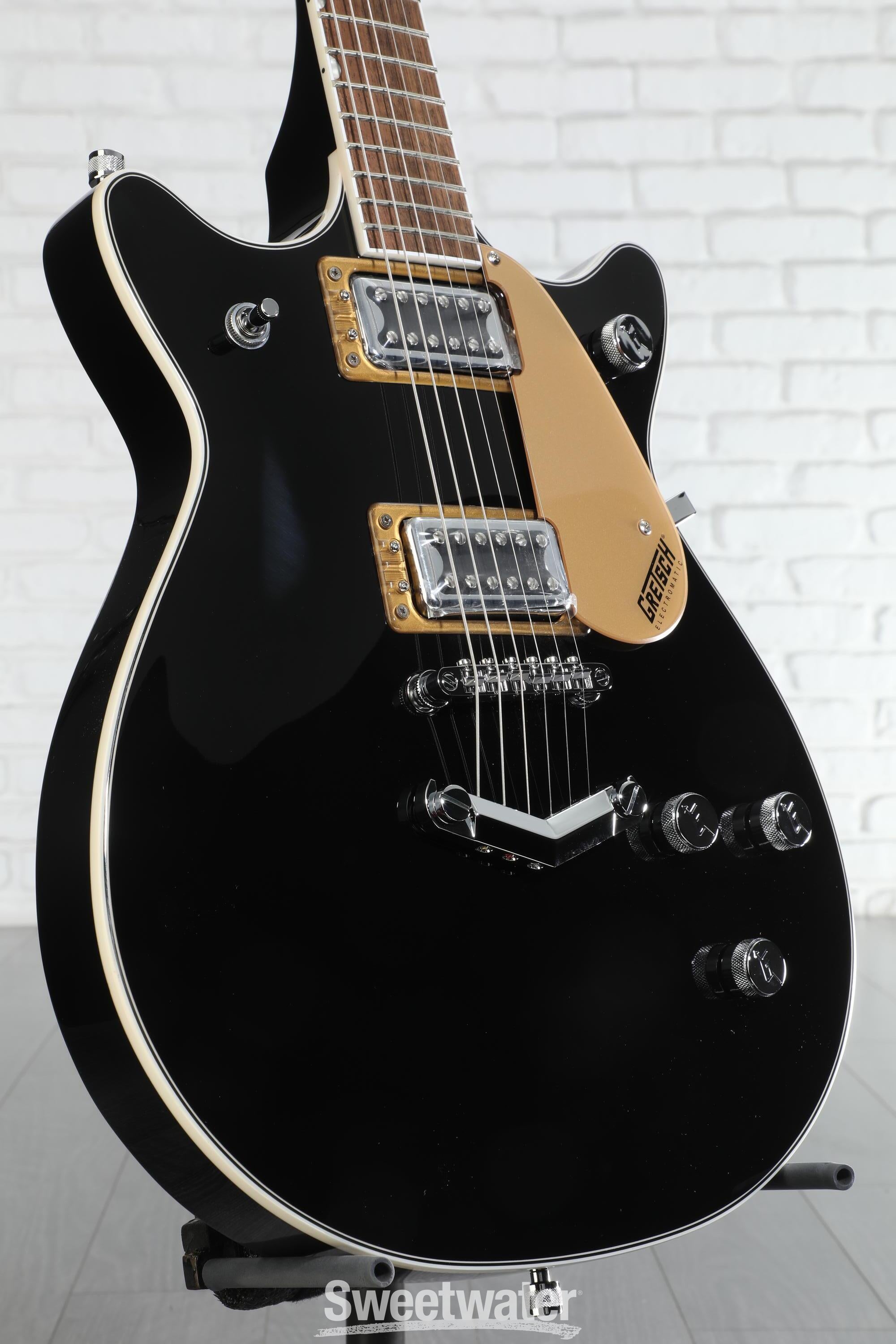Gretsch G5222 Electromatic Double Jet BT Electric Guitar - Black